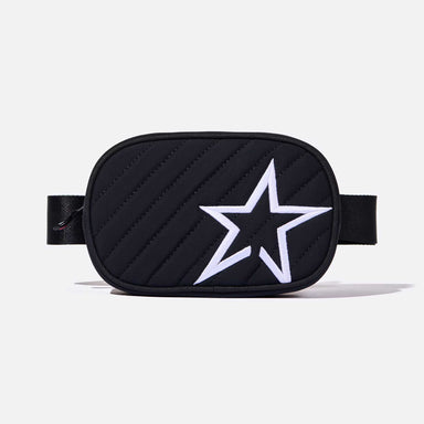 Star Bum Bag in Black - London Ski Co.