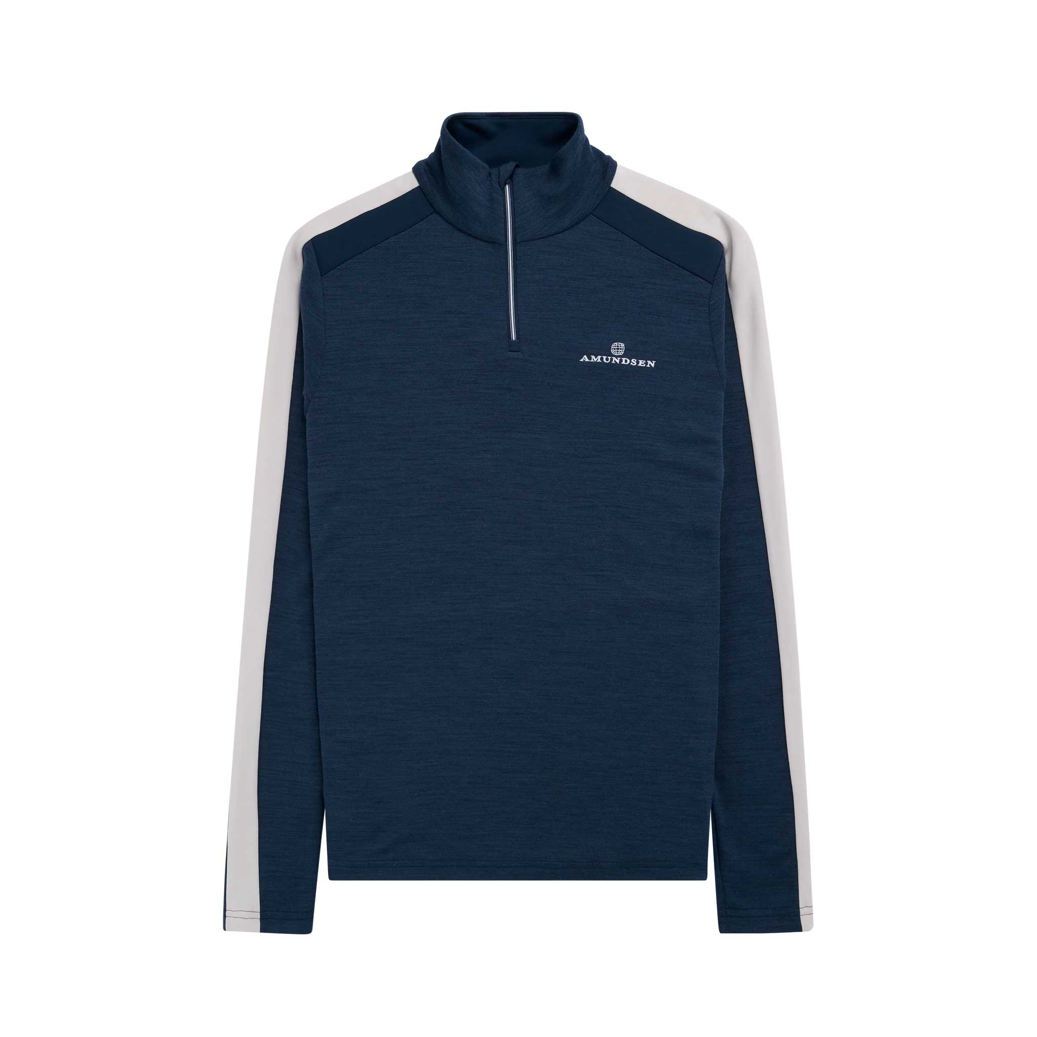 5Mila Half Zip in Navy Stripe