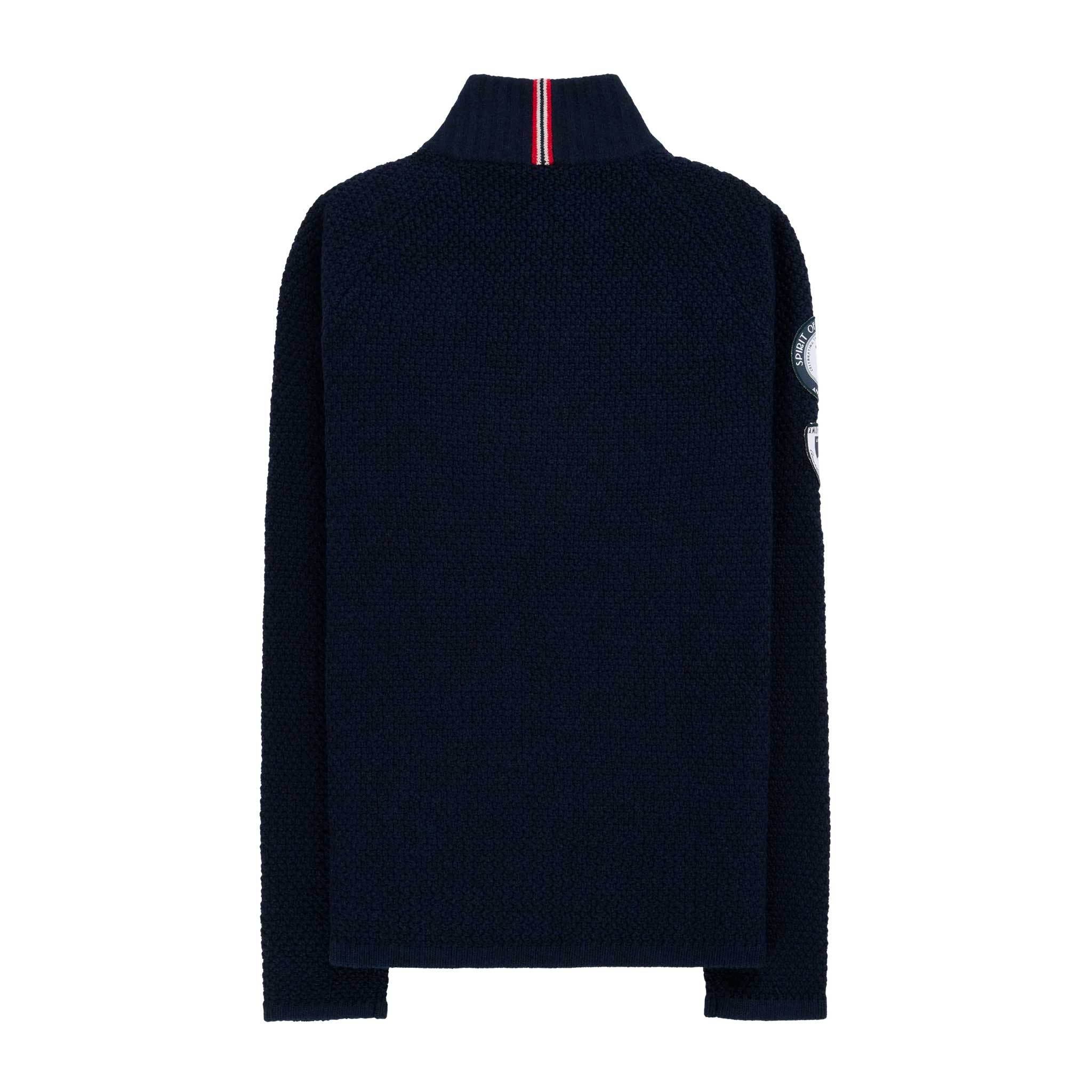 Boiled Ski Sweater in Faded Navy