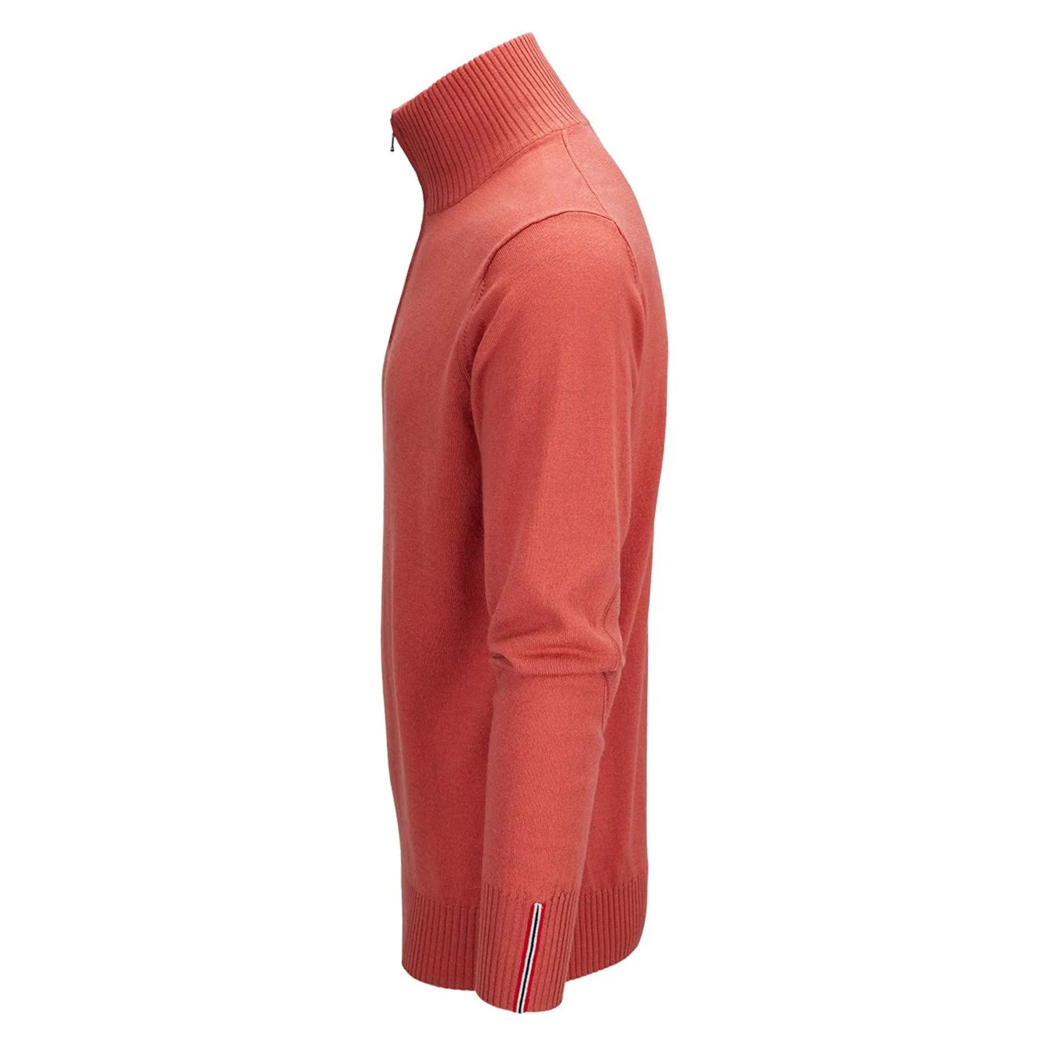 Peak Half Zip in Weathered Red