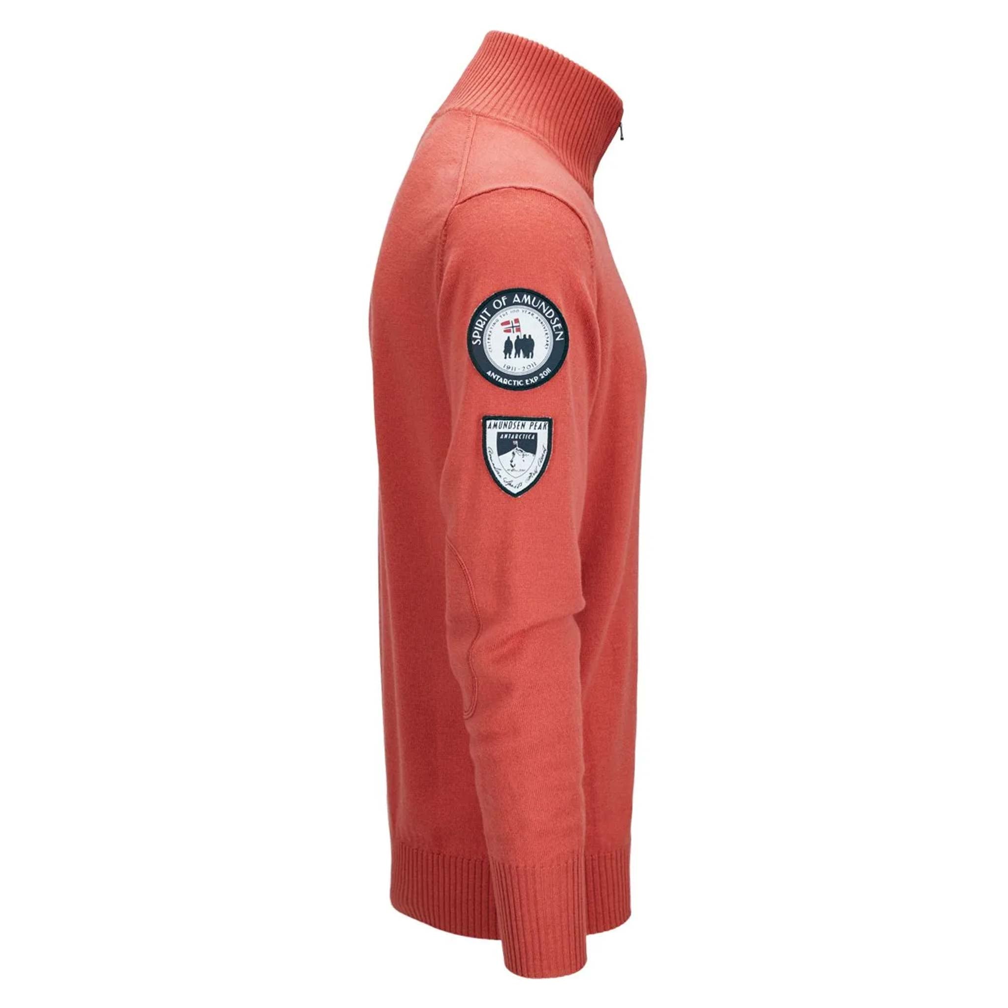 Peak Half Zip in Weathered Red