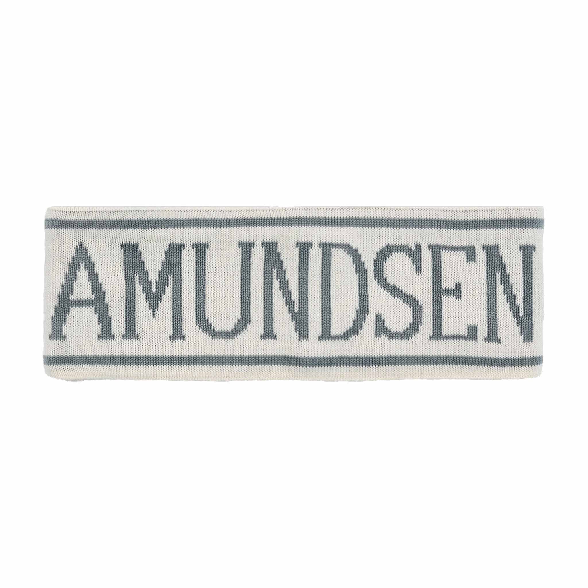 Amundsen Ski Headband in White/Stormy Blue