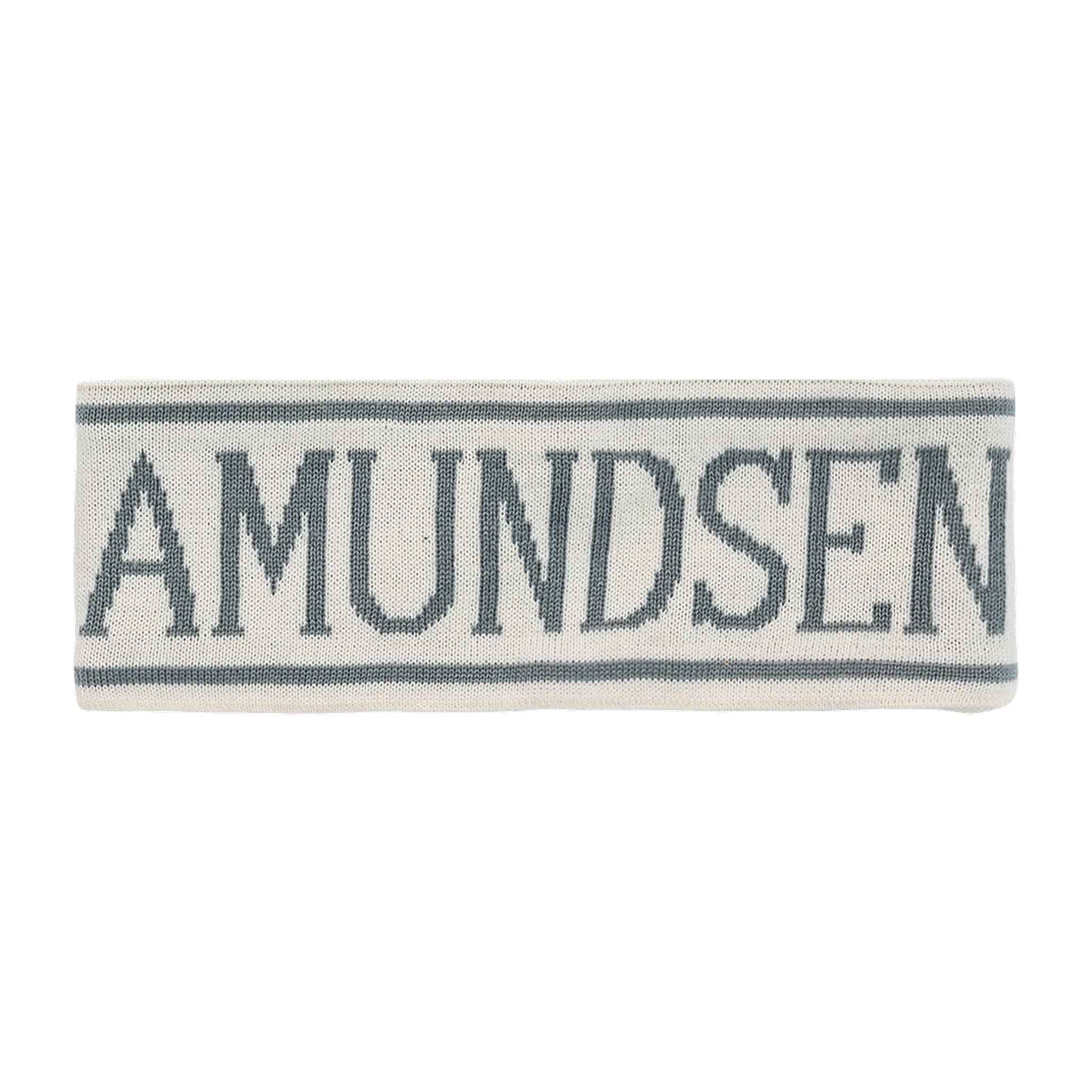 Amundsen Ski Headband in White/Stormy Blue