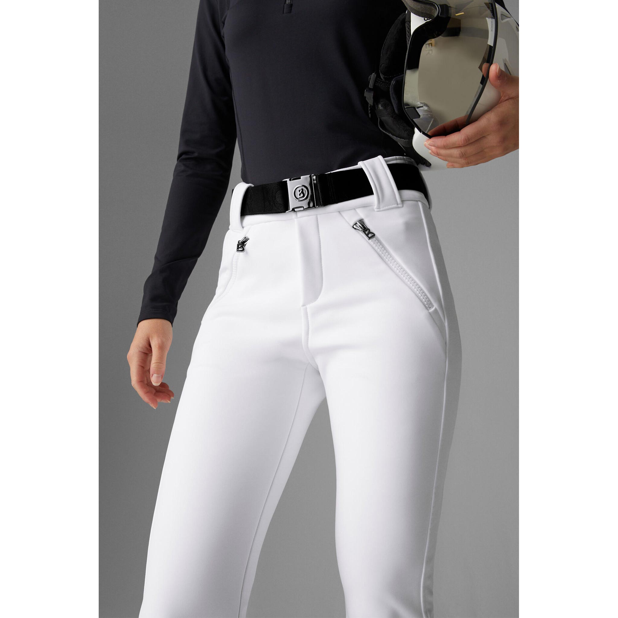 Hazel Ski Pants in Offwhite