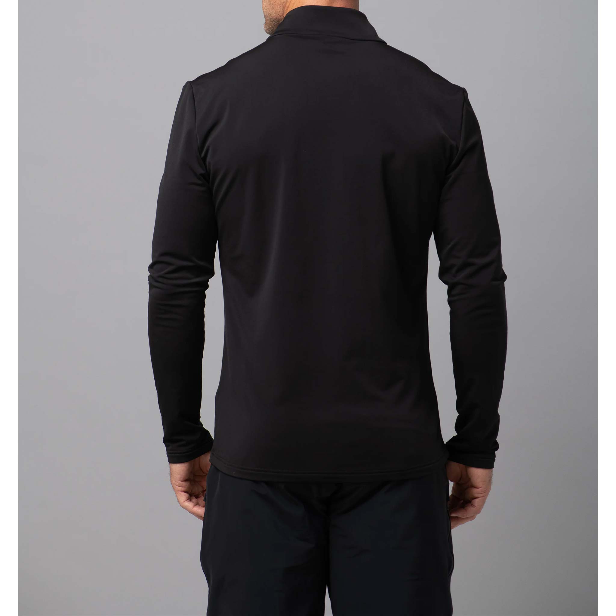 Rothorn Half Zip in Black/Olive