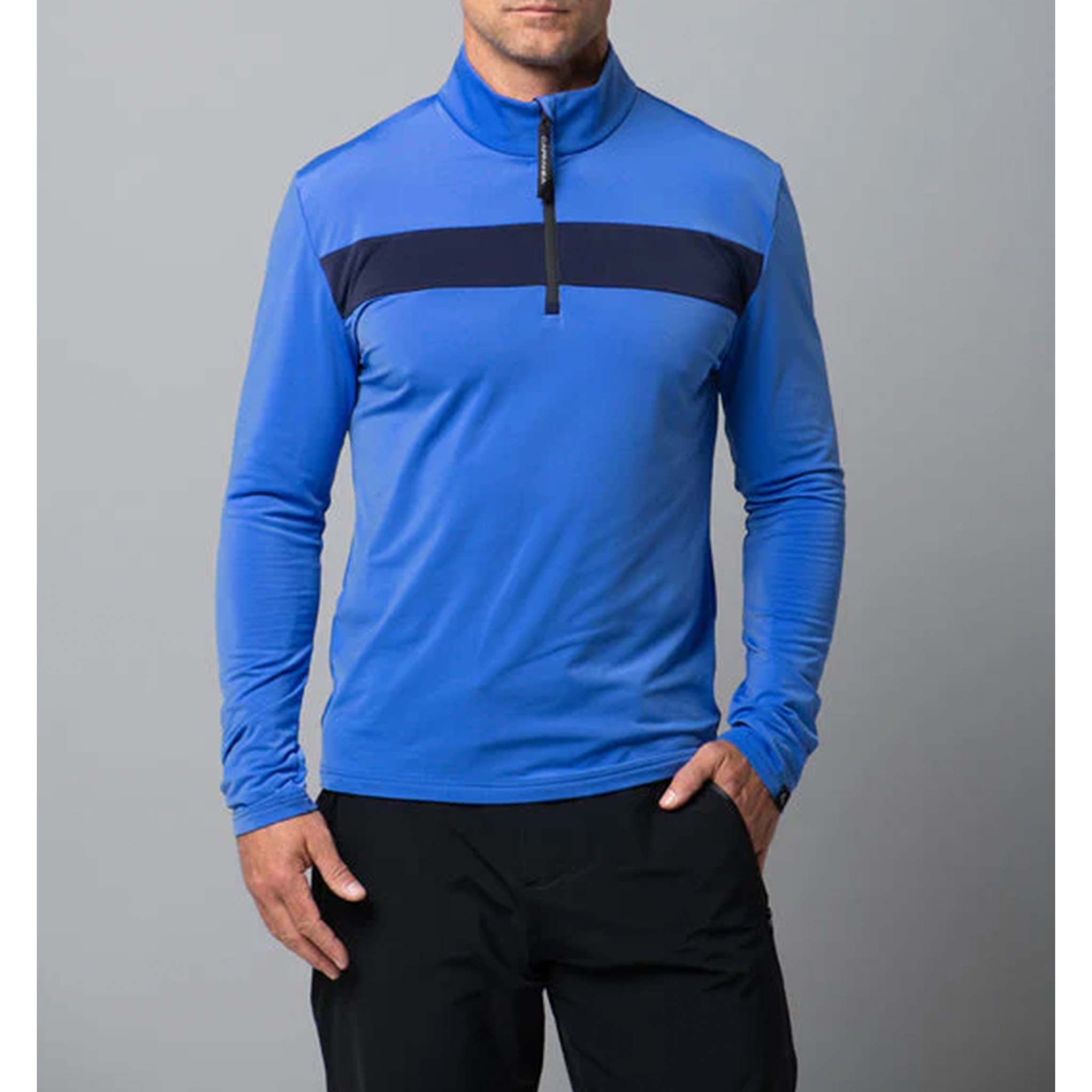 Rothorn Half Zip in Electric Blue