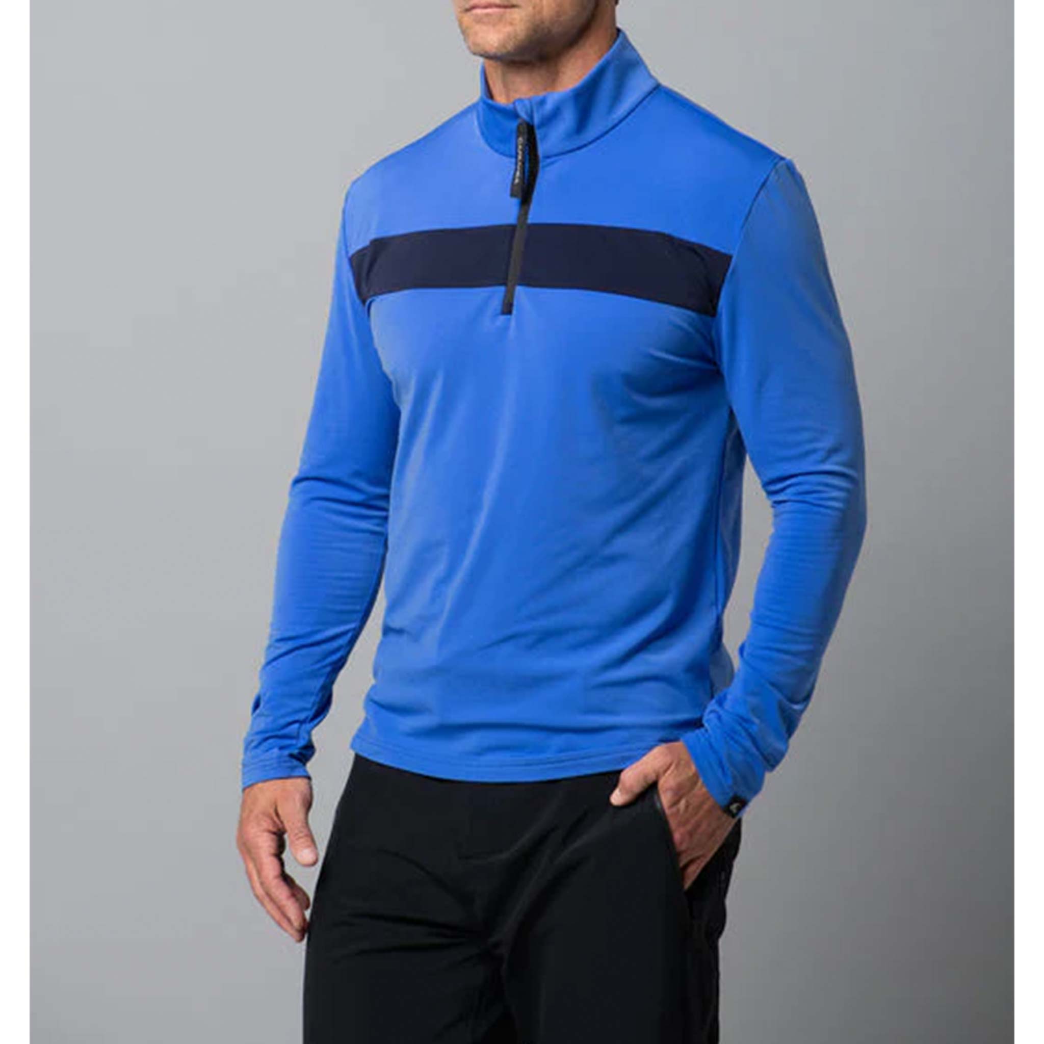 Rothorn Half Zip in Electric Blue