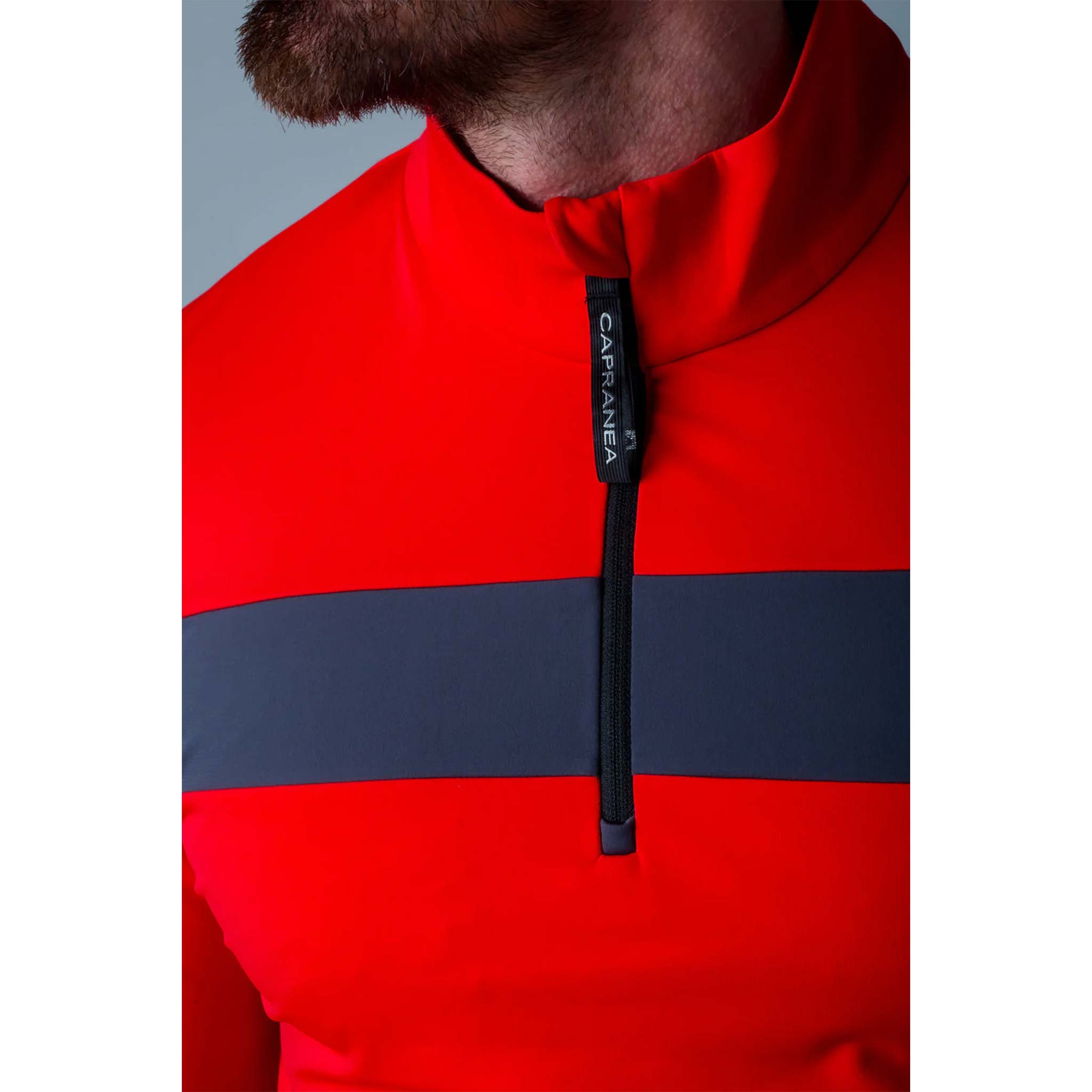 Rothorn Half Zip in Red