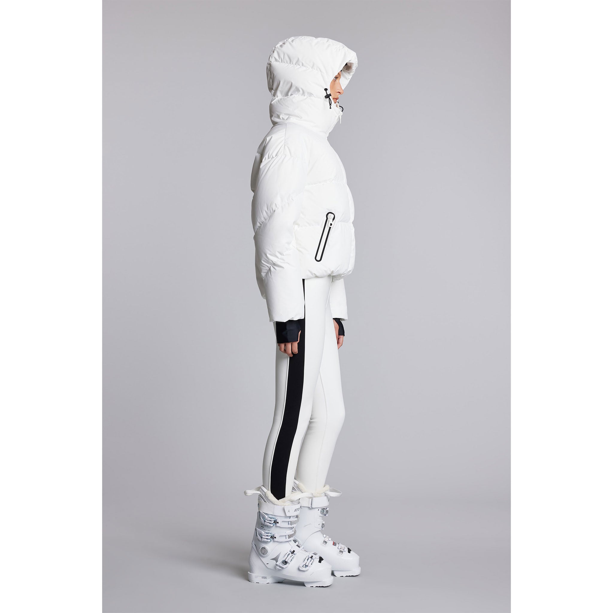 Meribel Ski Jacket in Cloud