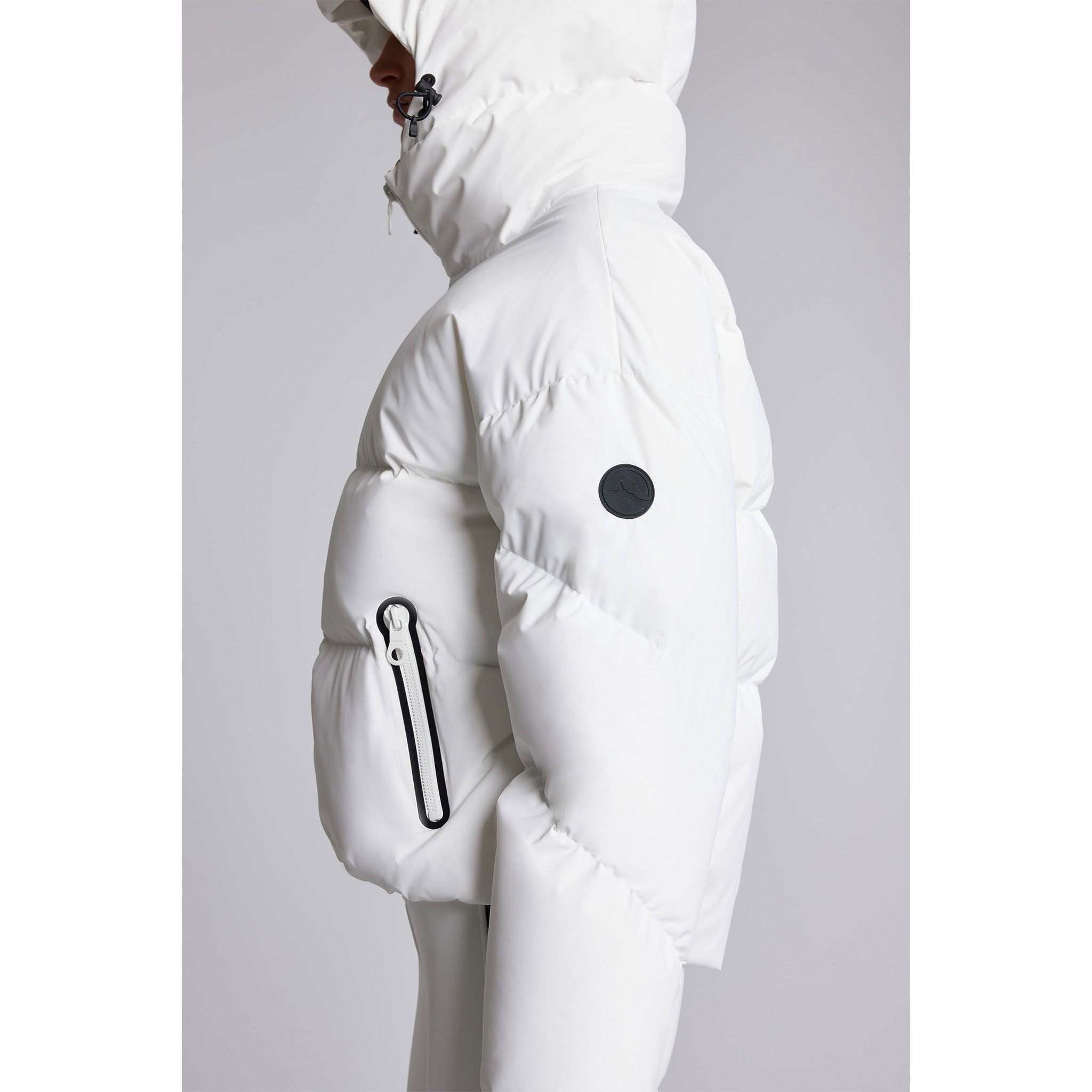 Meribel Ski Jacket in Cloud