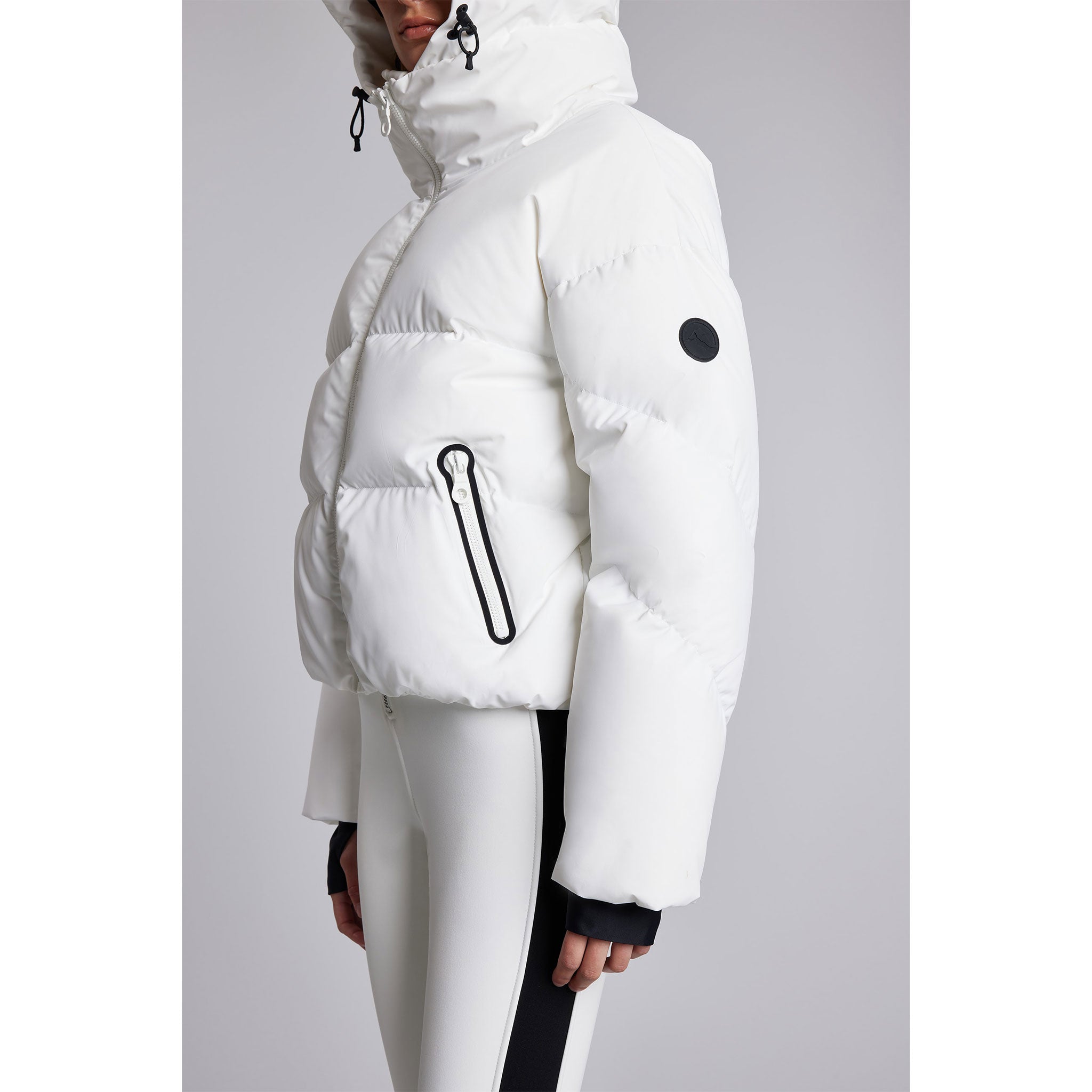 Meribel Ski Jacket in Cloud