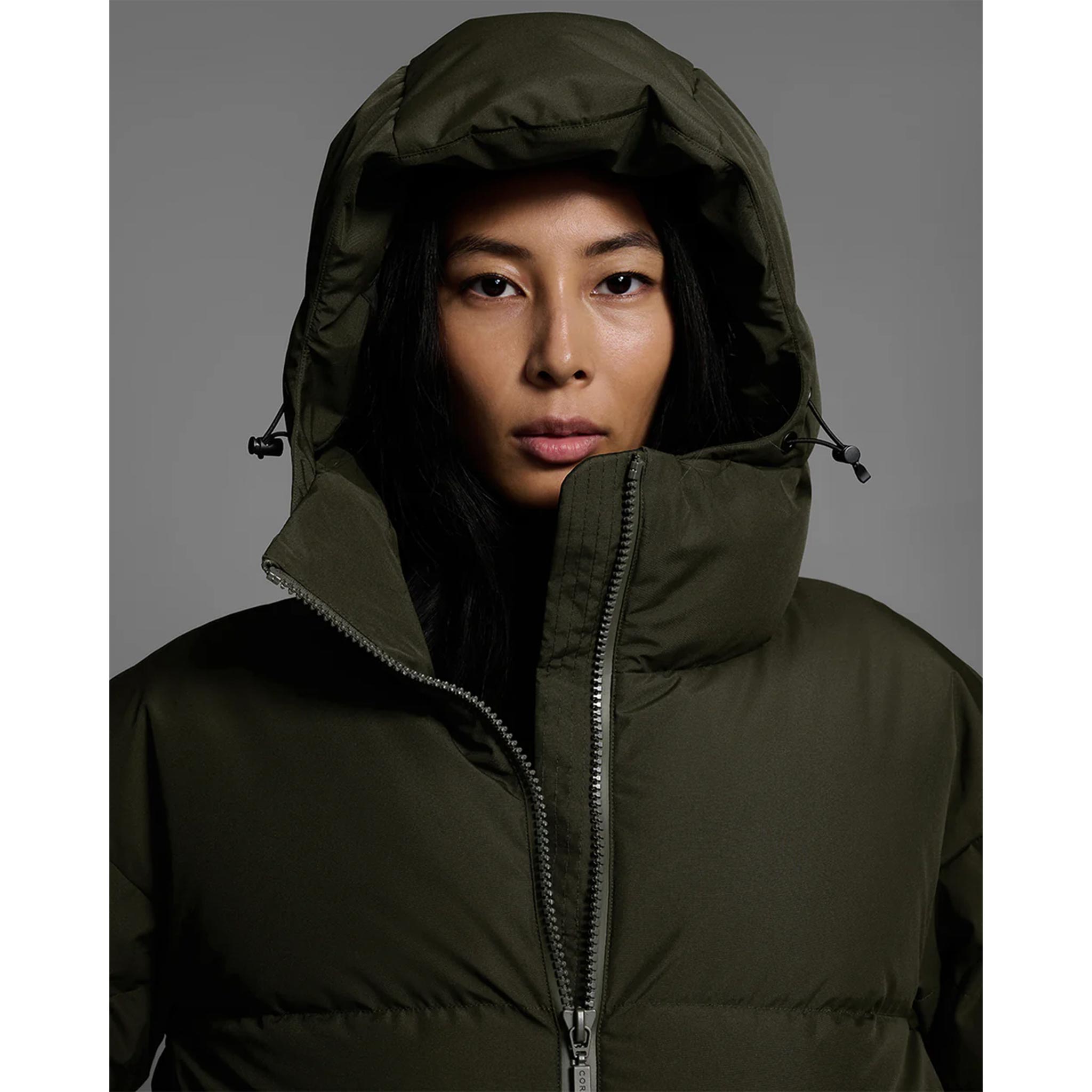 Meribel Ski Jacket in Khaki