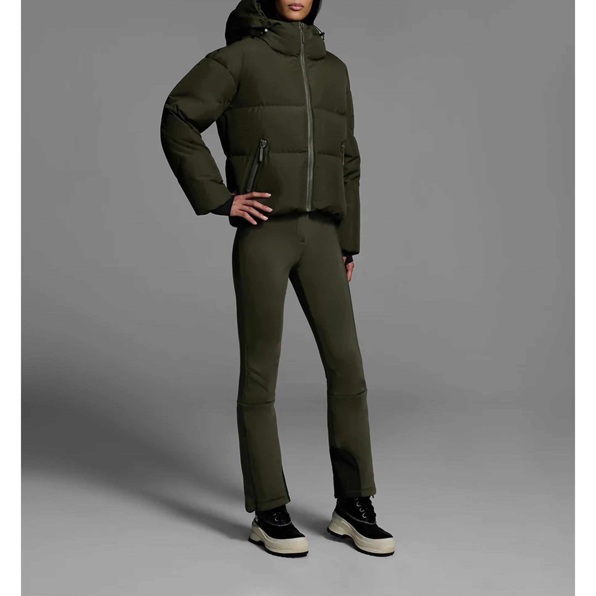Meribel Ski Jacket in Khaki