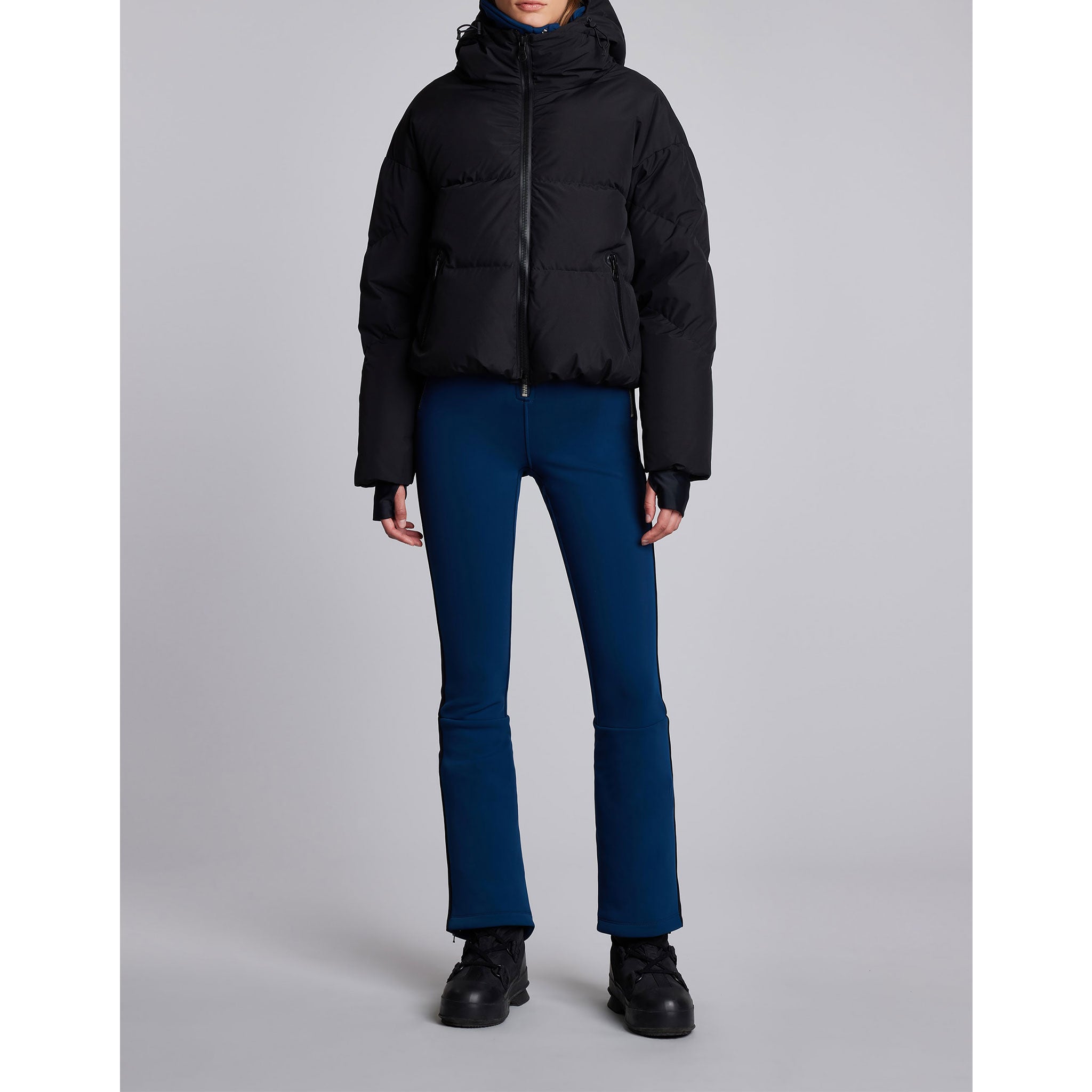 Meribel Ski Jacket in Onyx