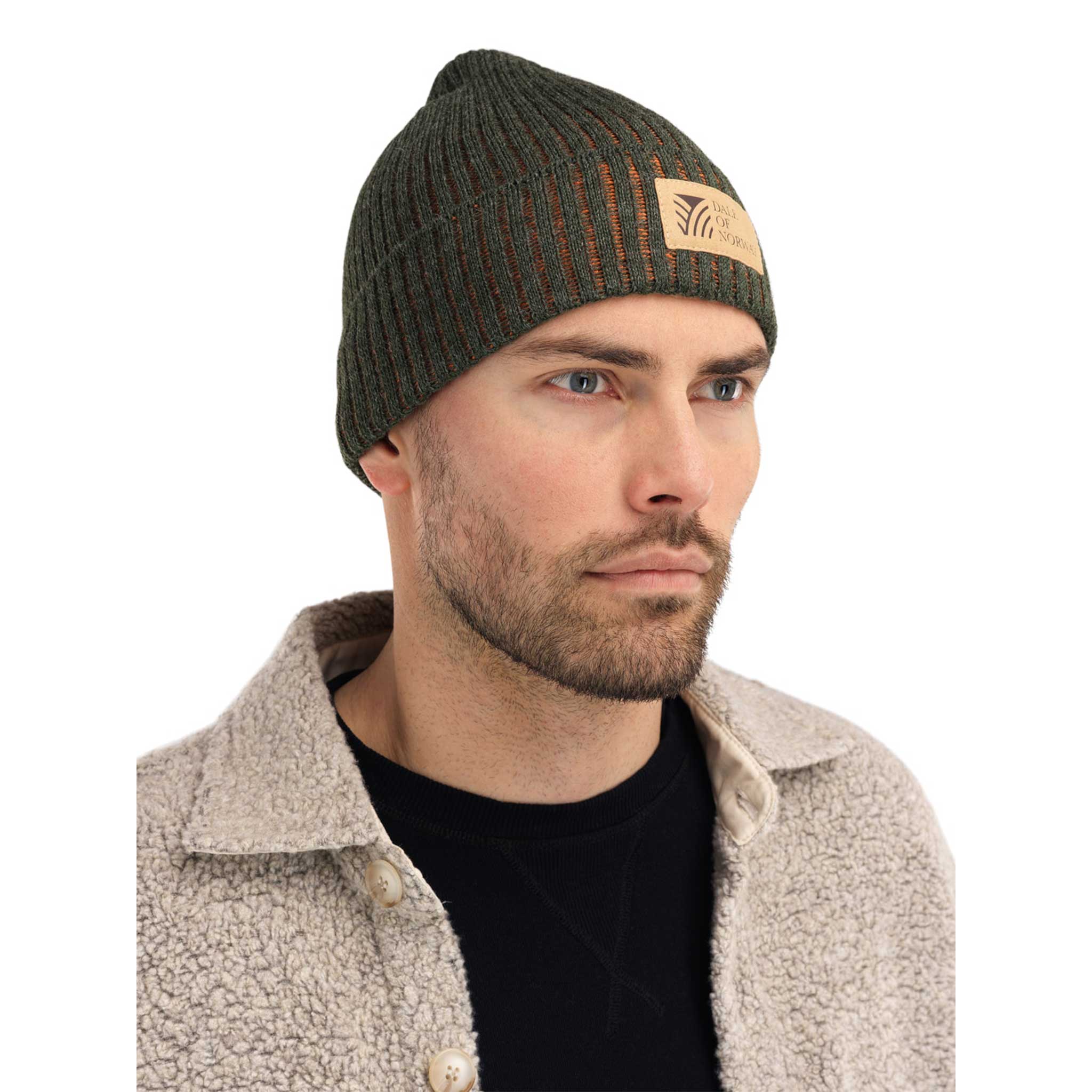 Alvoy Beanie in Dark Green