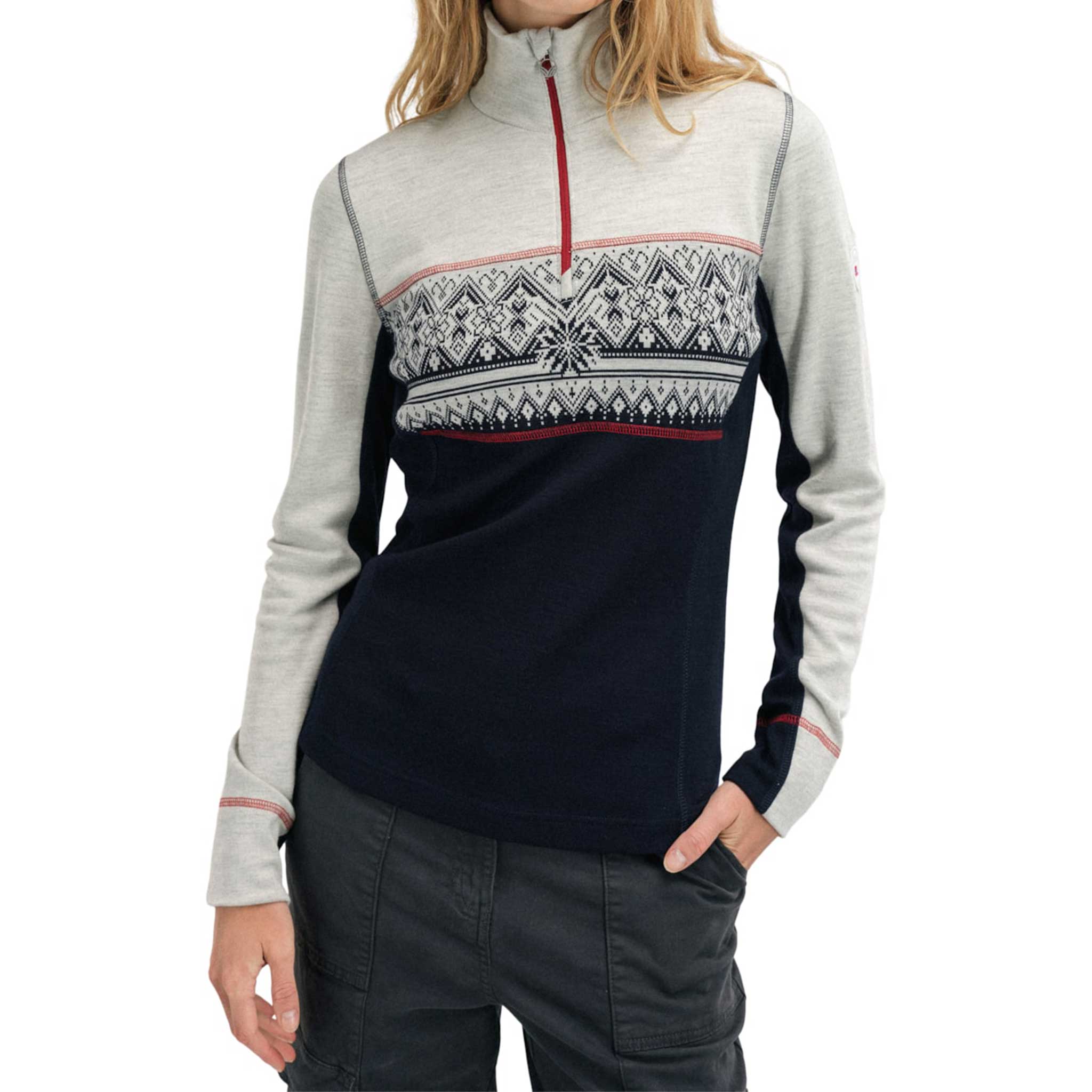 Moritz Sweater in Navy/White