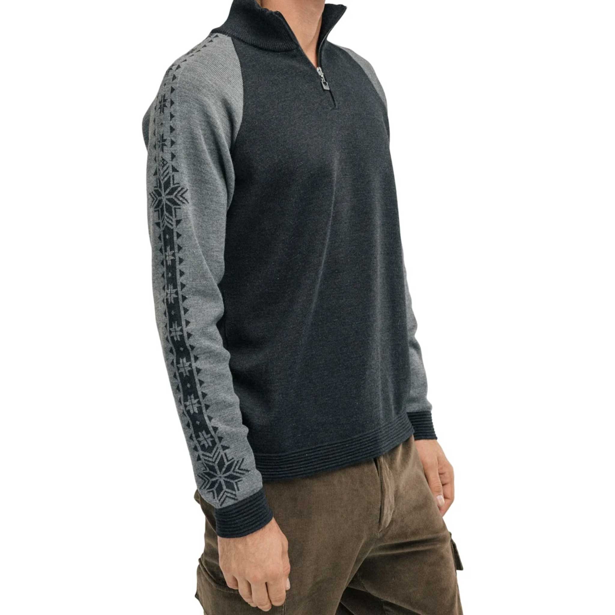 Geilo Sweater in Dark Charcoal