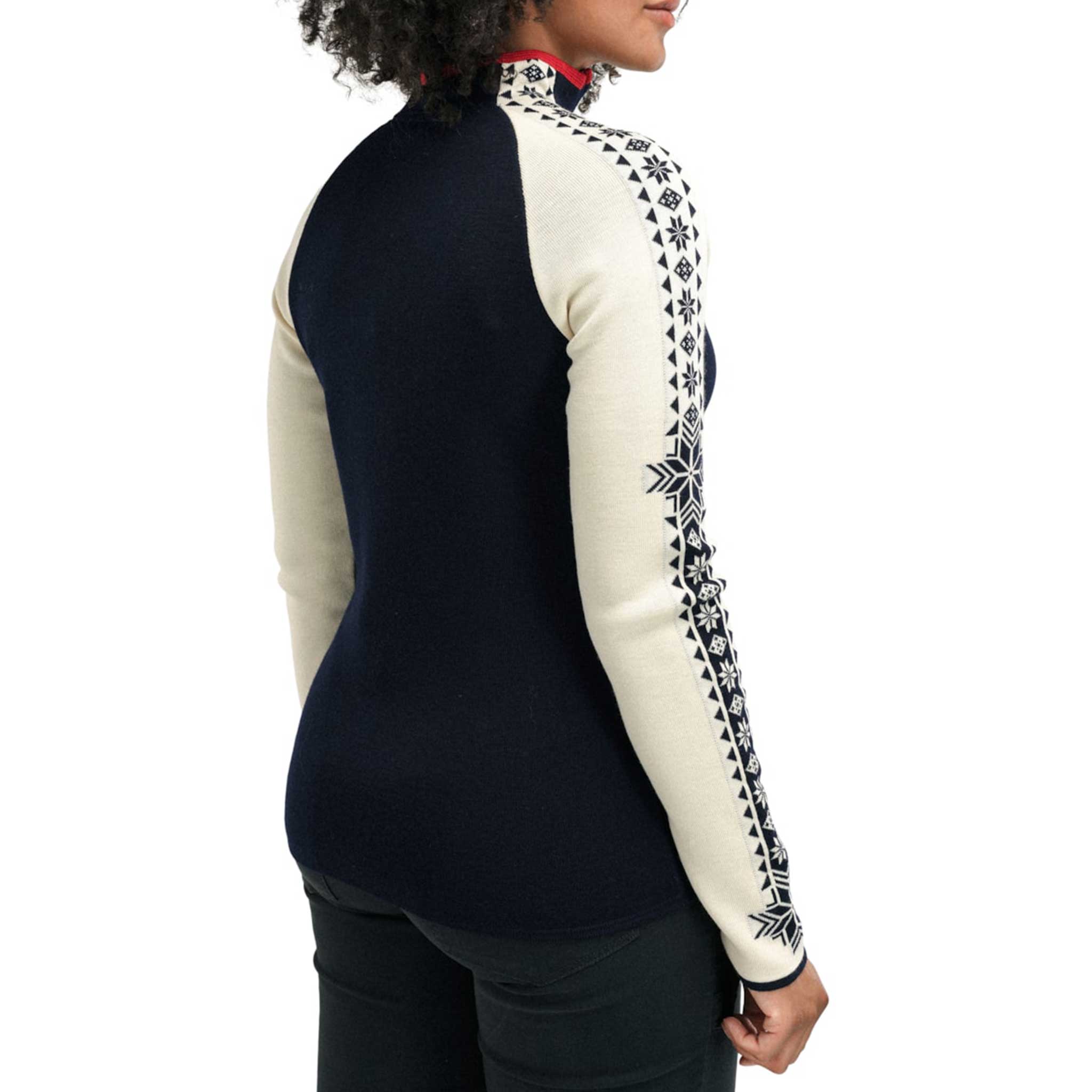 Geilo Sweater in Navy/Off White