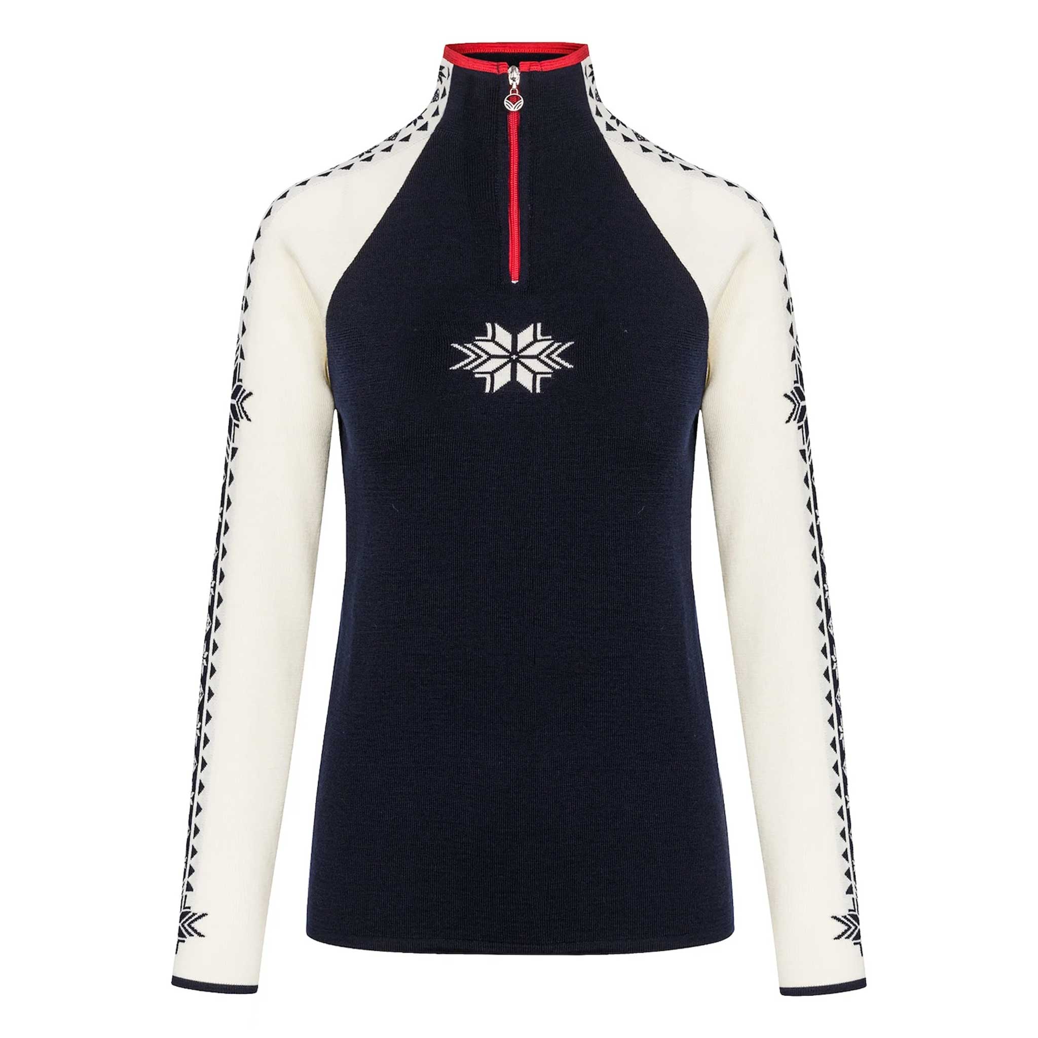 Geilo Sweater in Navy/Off White