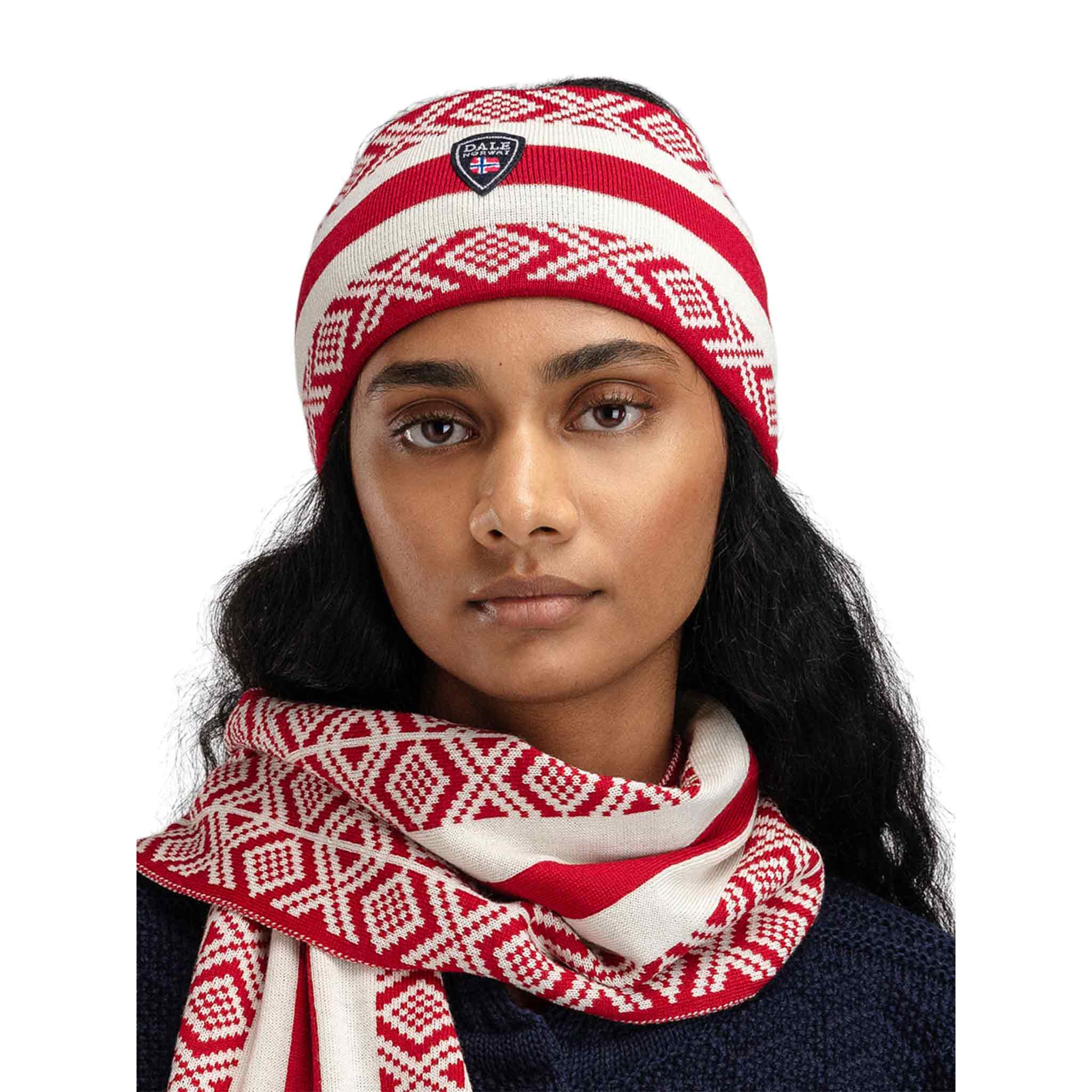 Kvitegga Headband in Red