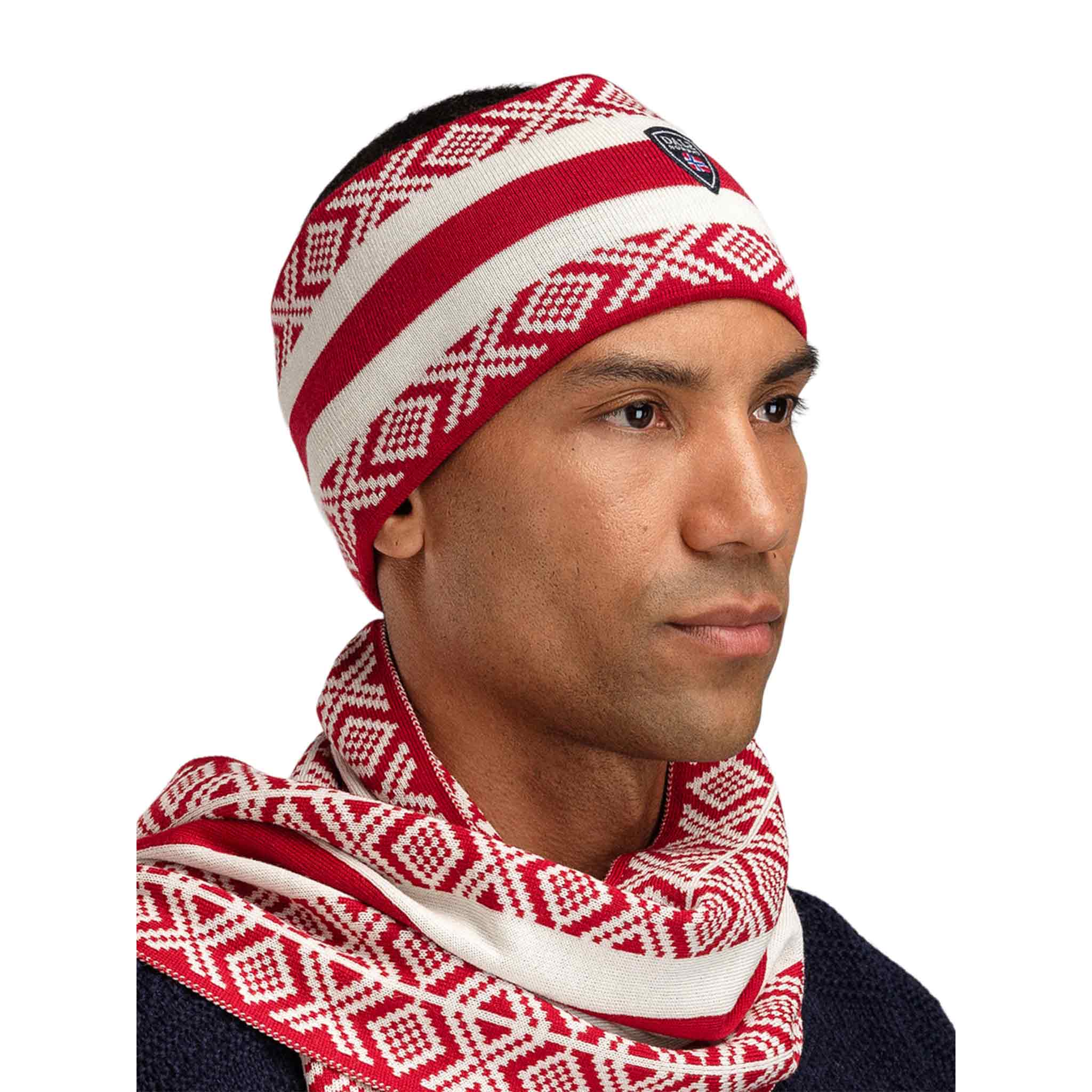 Kvitegga Headband in Red