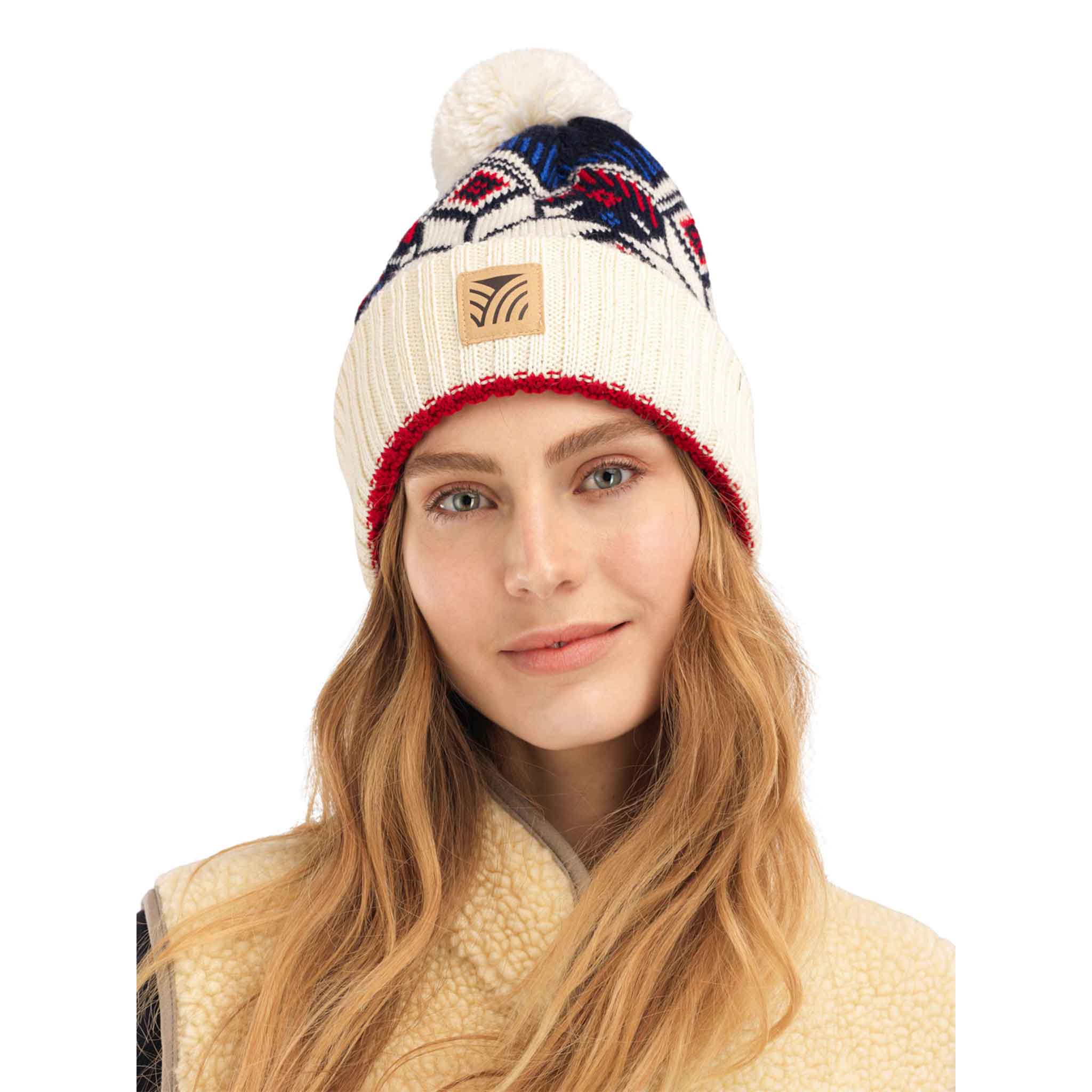 Vilja Beanie in Off White