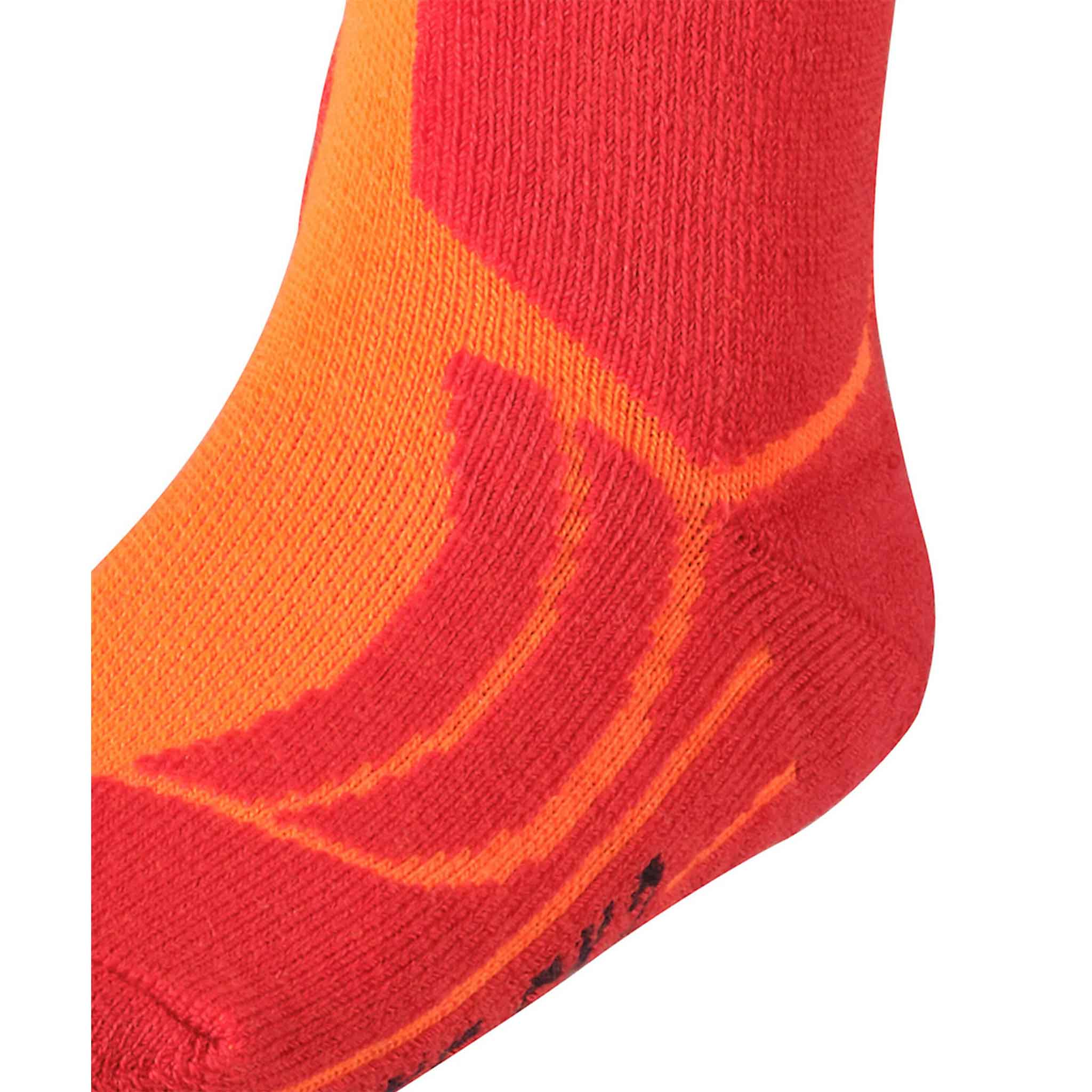 SK2 Kids Ski Socks in Flash Orange