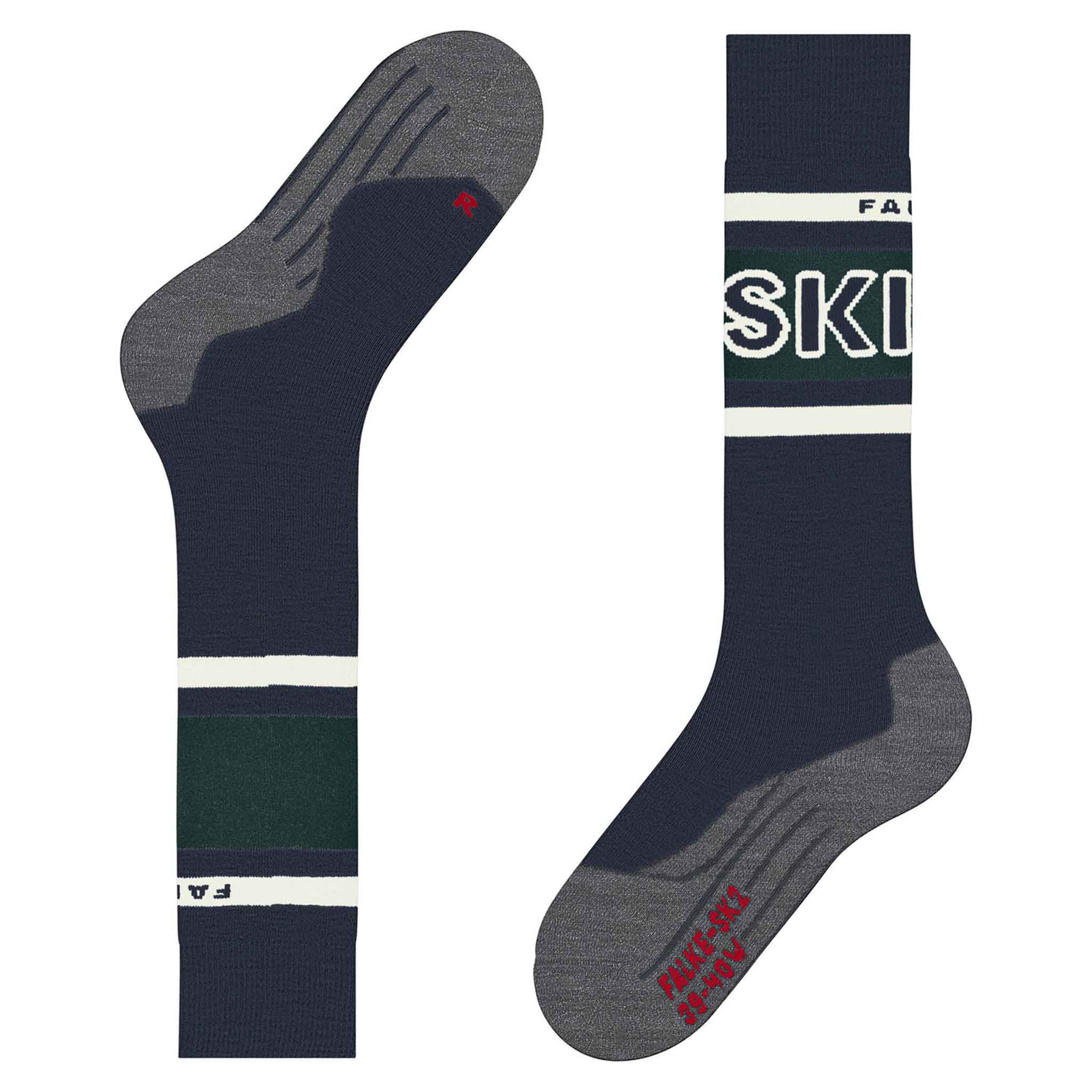 SK2 Men's Ski Socks in Space Blue