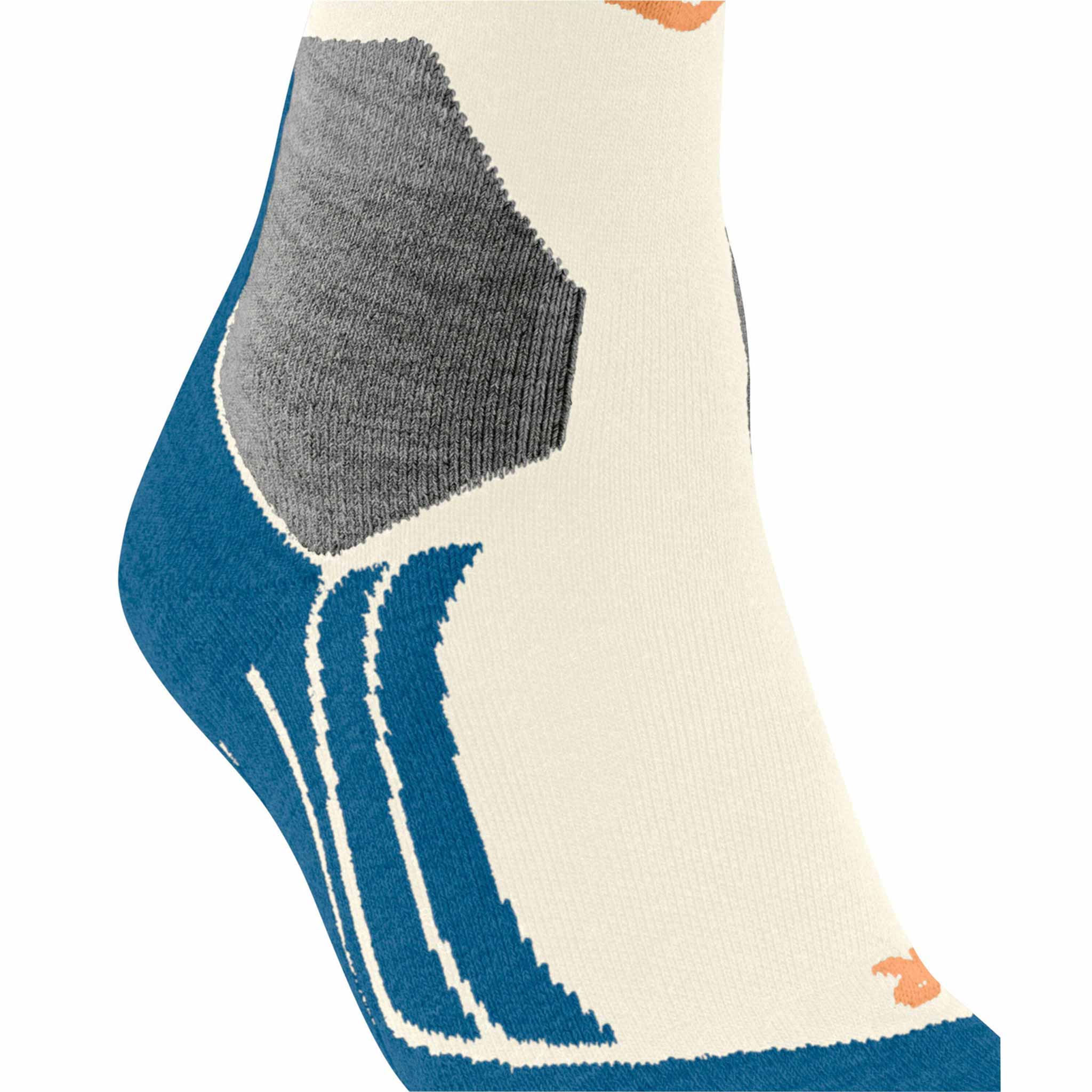 SK2 Women’s Ski Socks in Off White/Candy