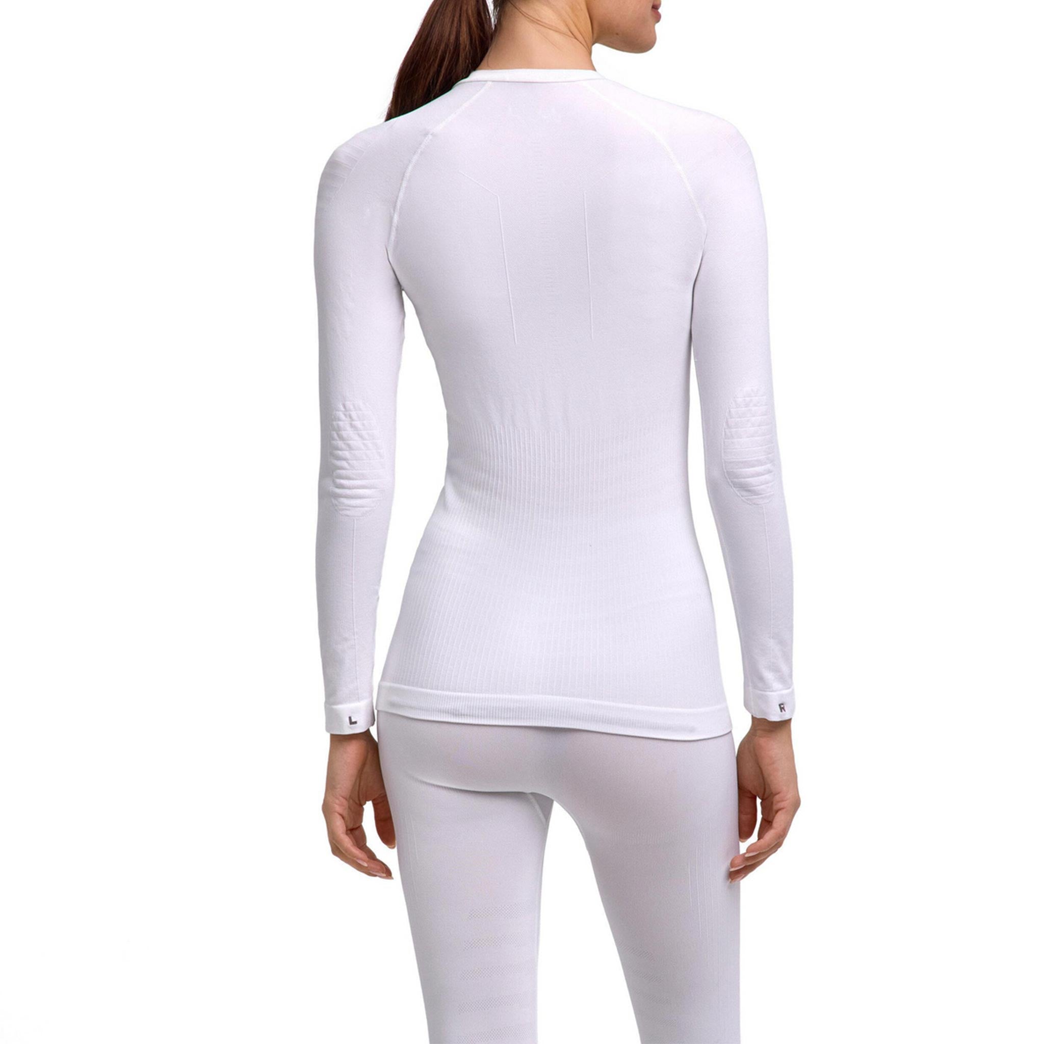 Tight Fit Baselayer Crewe in White