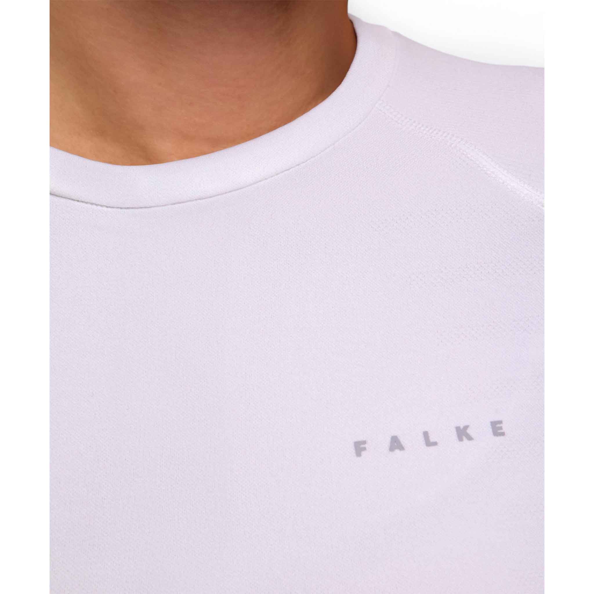 Tight Fit Baselayer Crewe in White