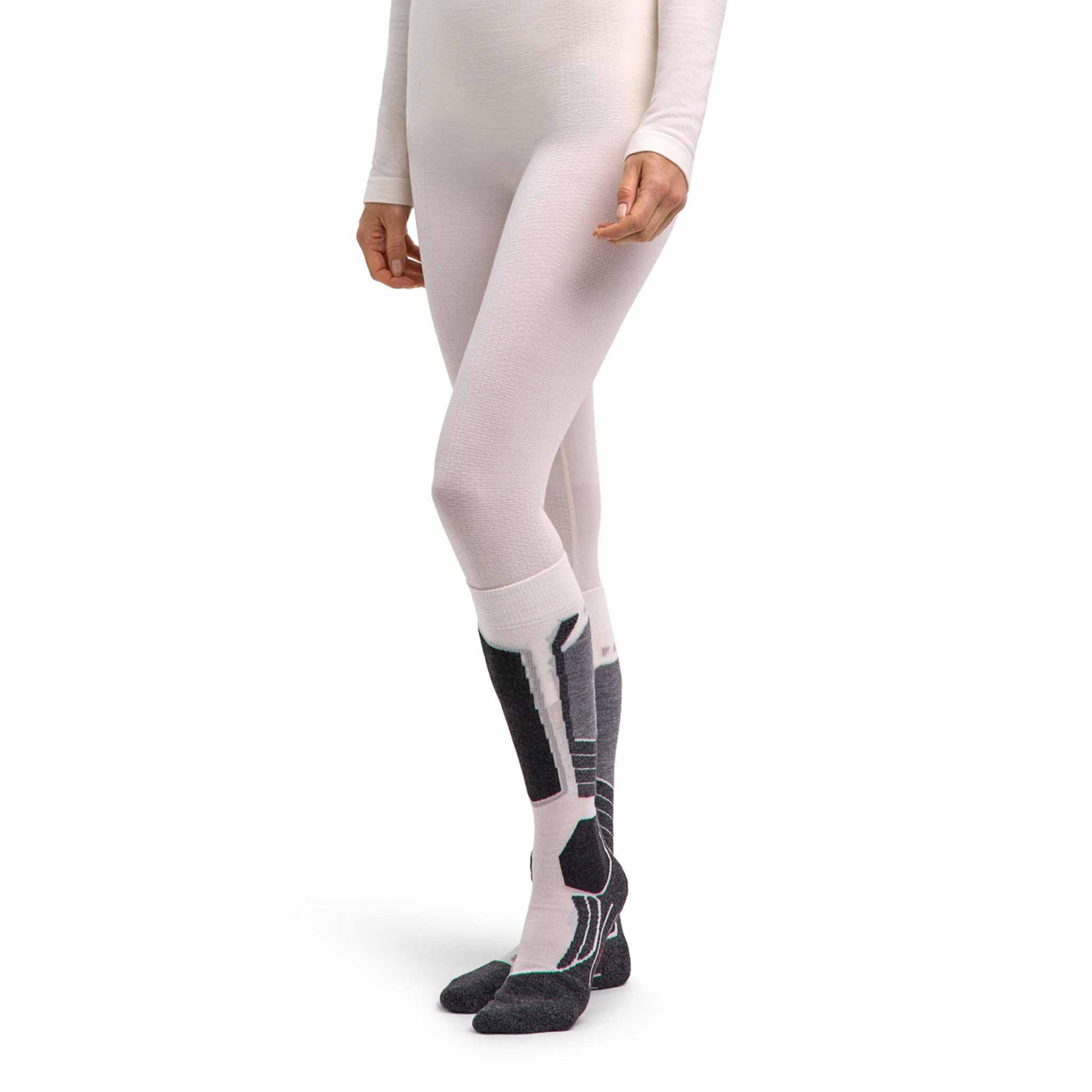 Wool 3/4 Leggings in Off White