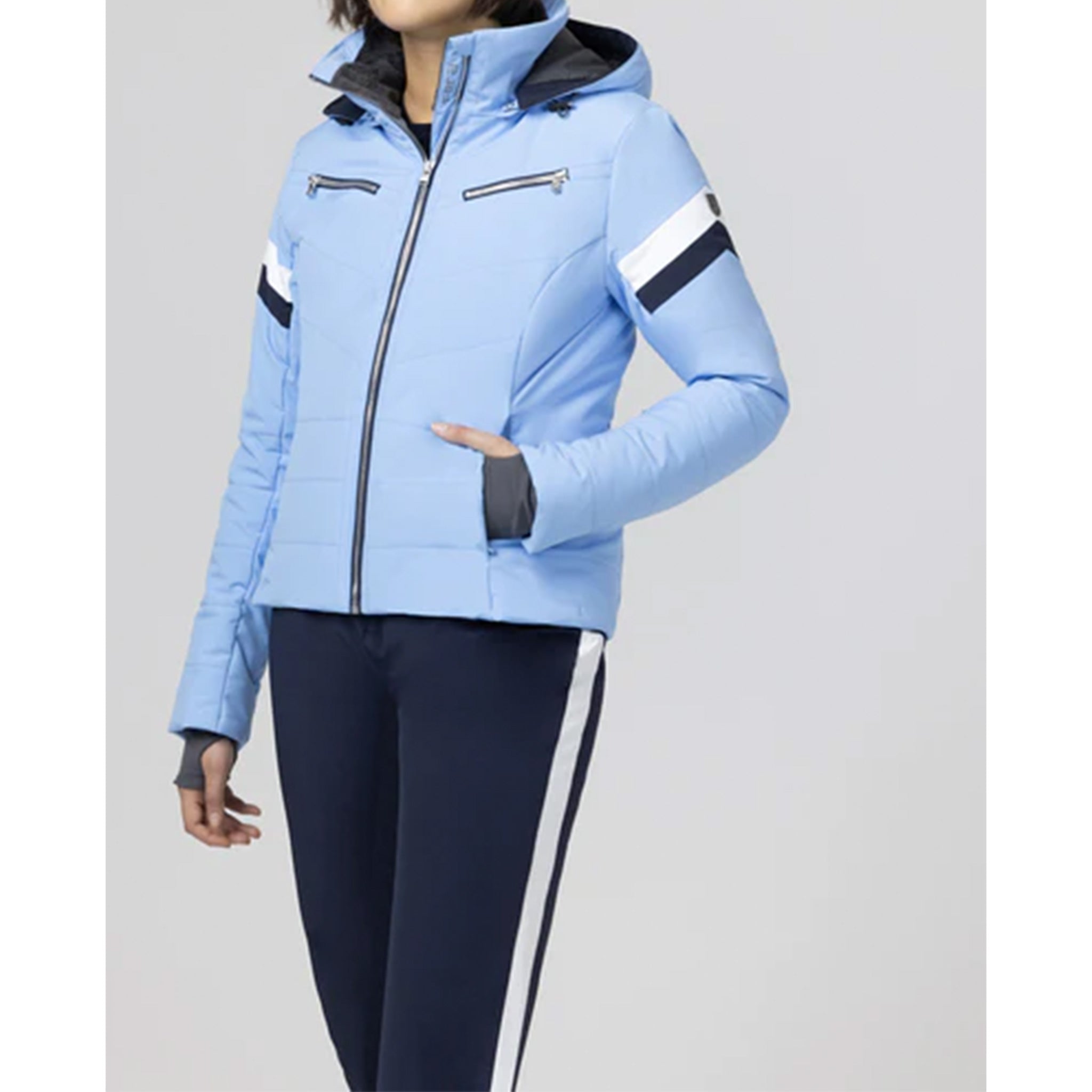 Ally Ski Jacket in Cornflower