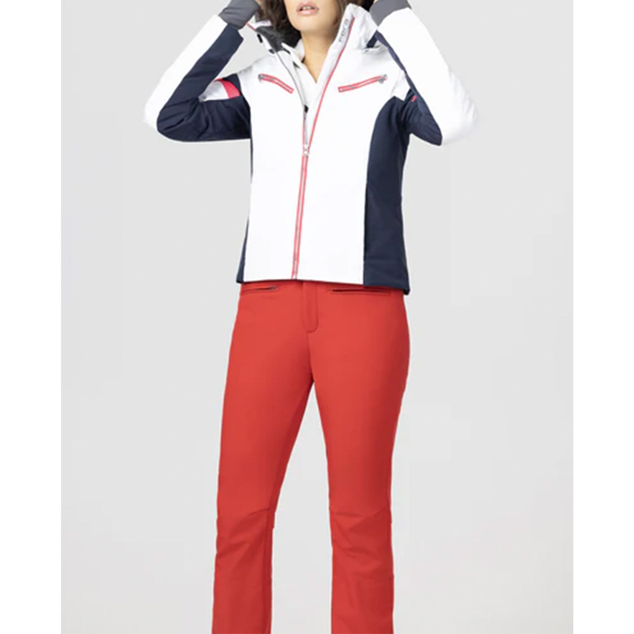 Ally Ski Jacket in White