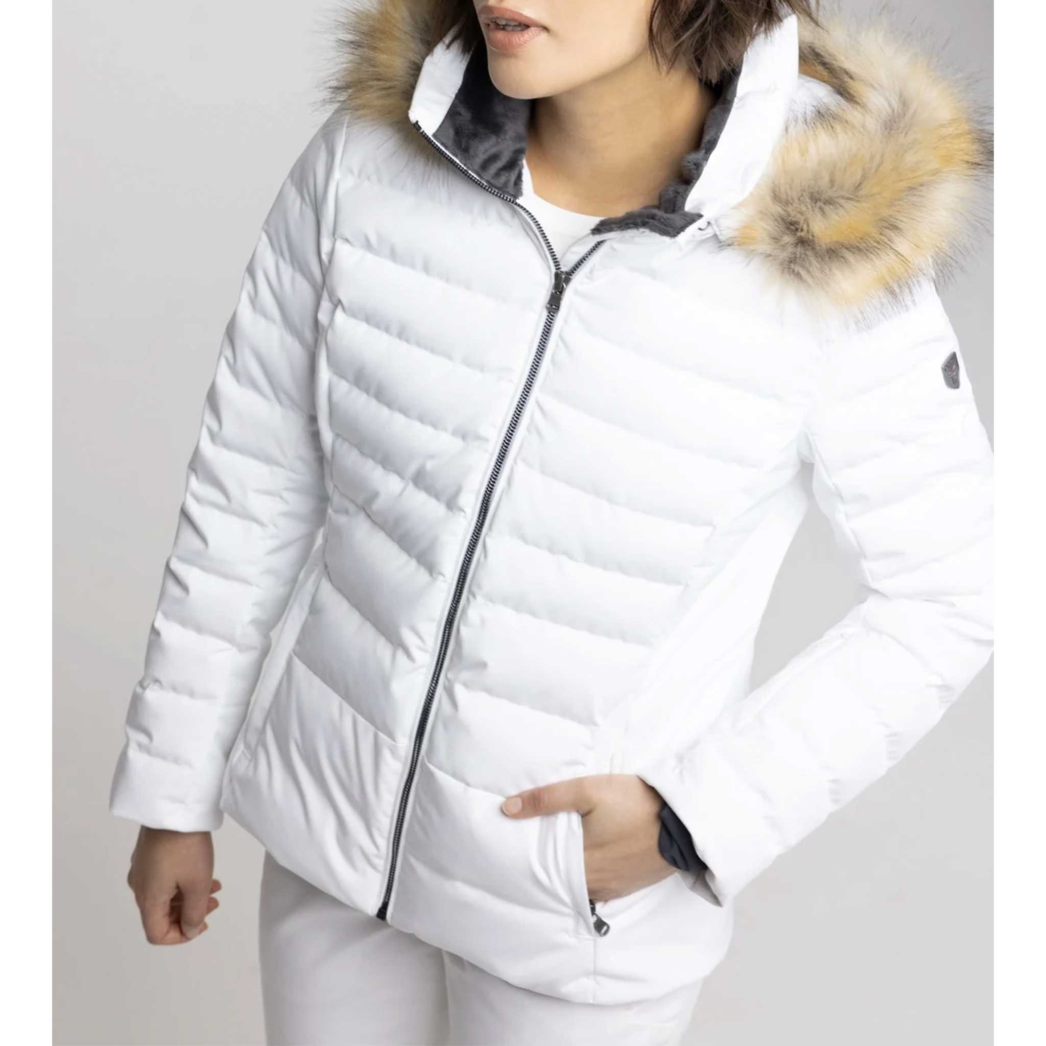 Julia Ski Jacket in White