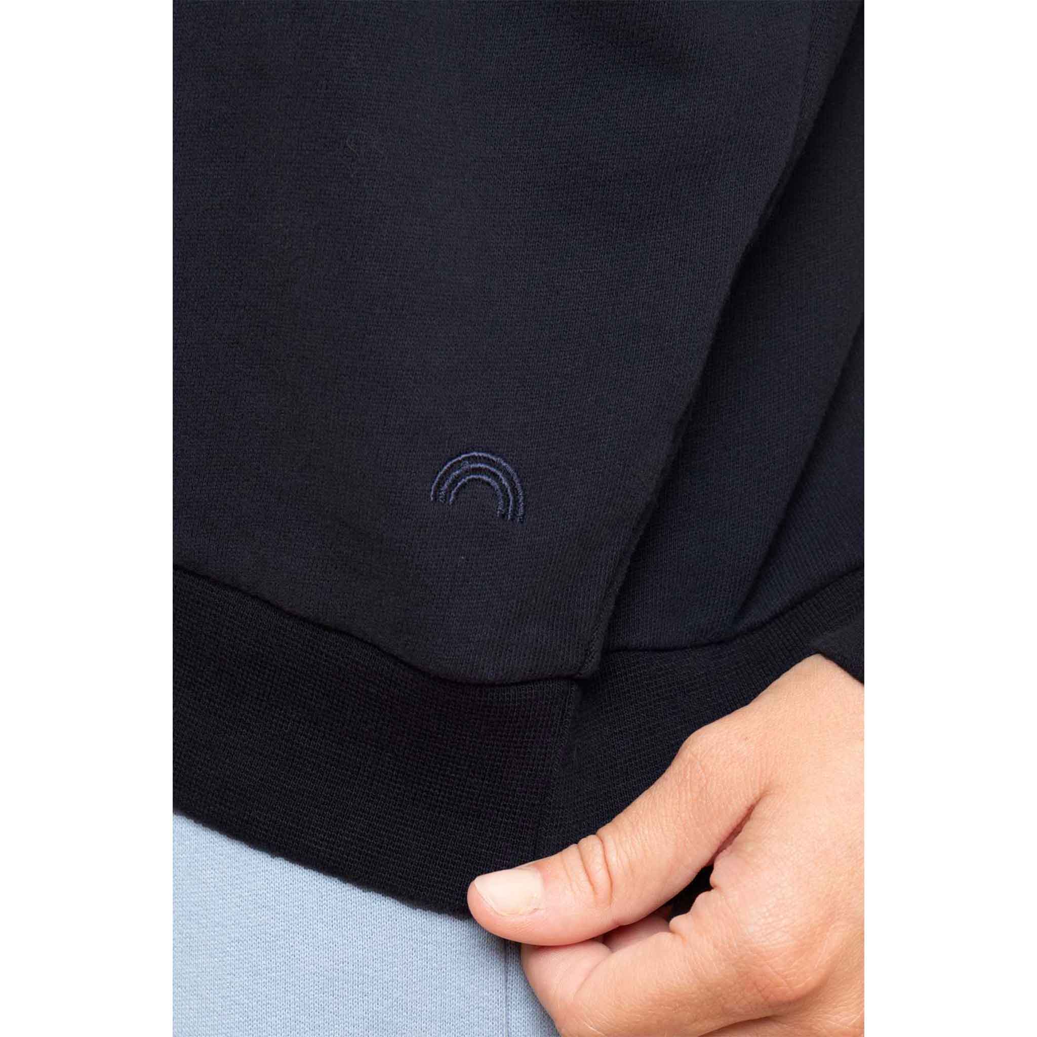 Ski Patch Sweater in Navy