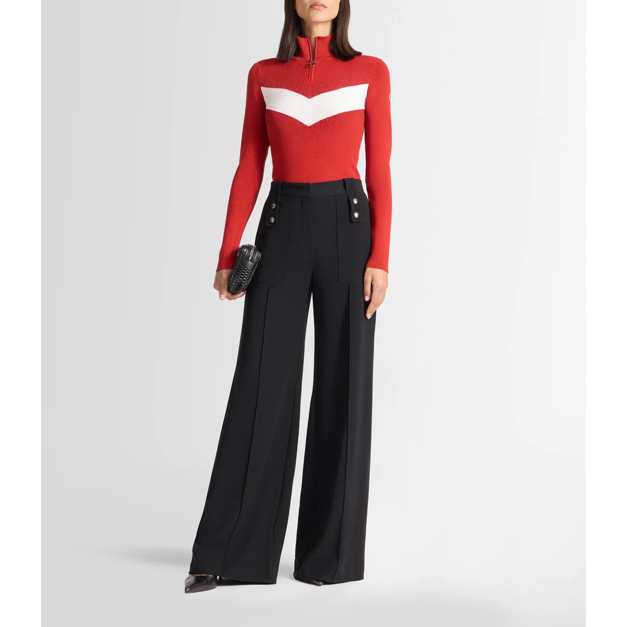 Andromede Sweater in Racing Red