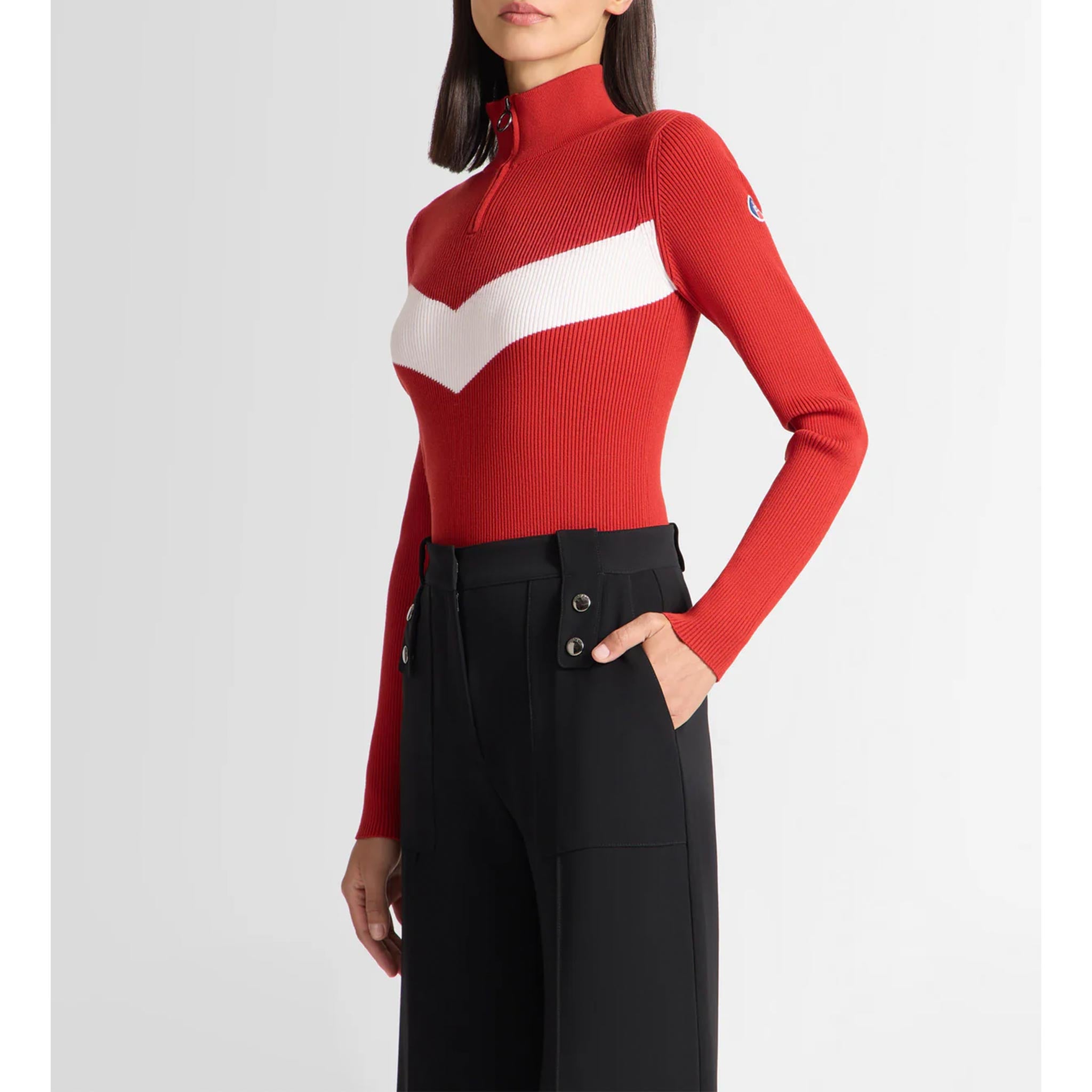 Andromede Sweater in Racing Red