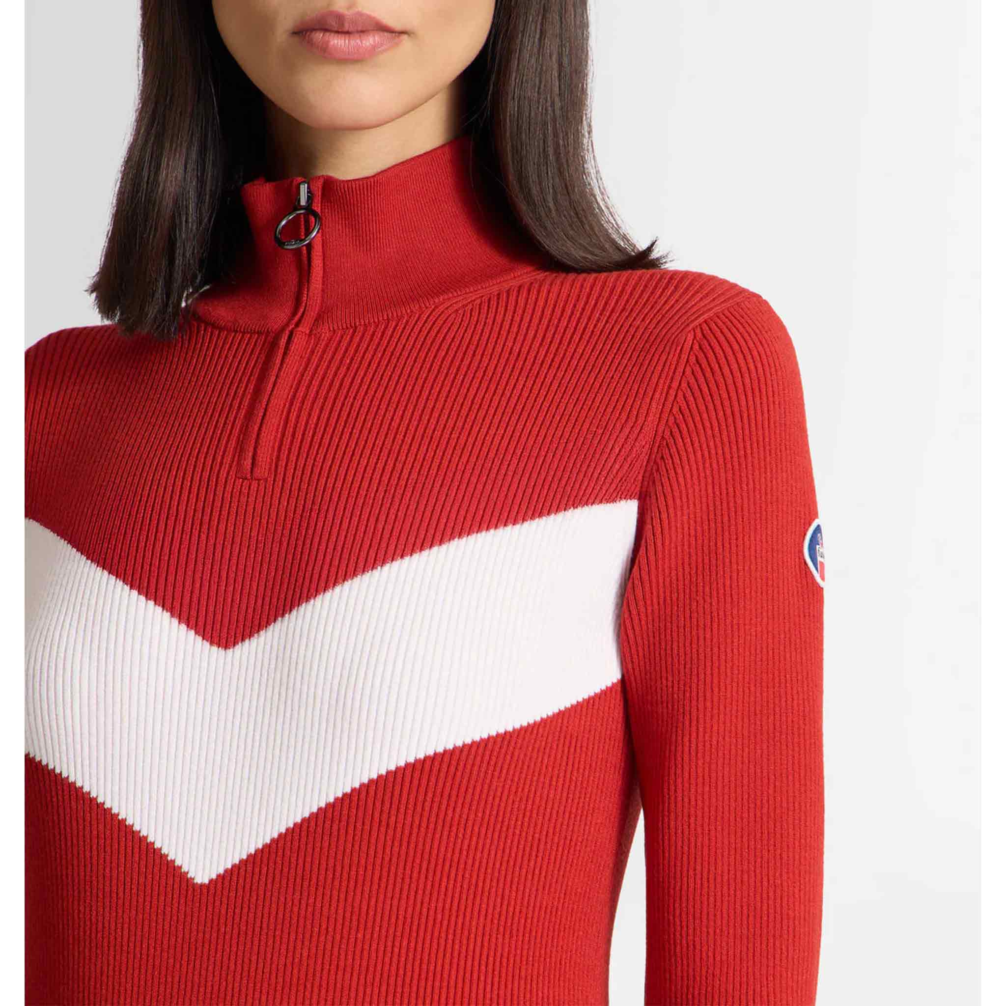 Andromede Sweater in Racing Red