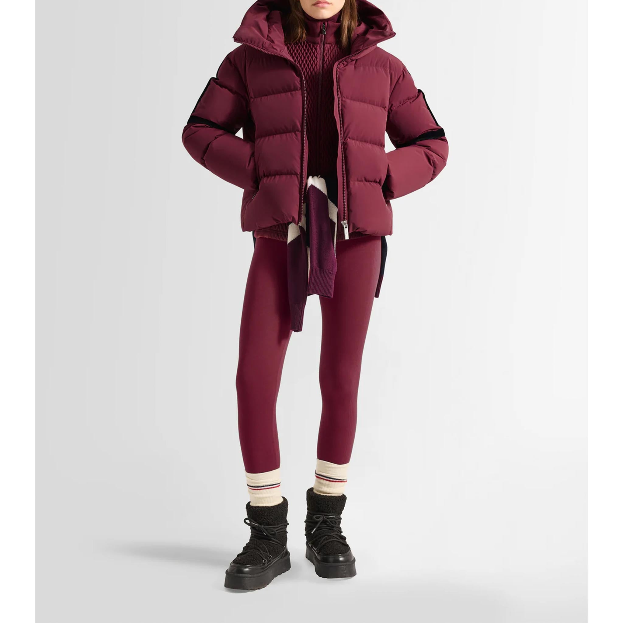 Barsy Ski Jacket in Dark Red