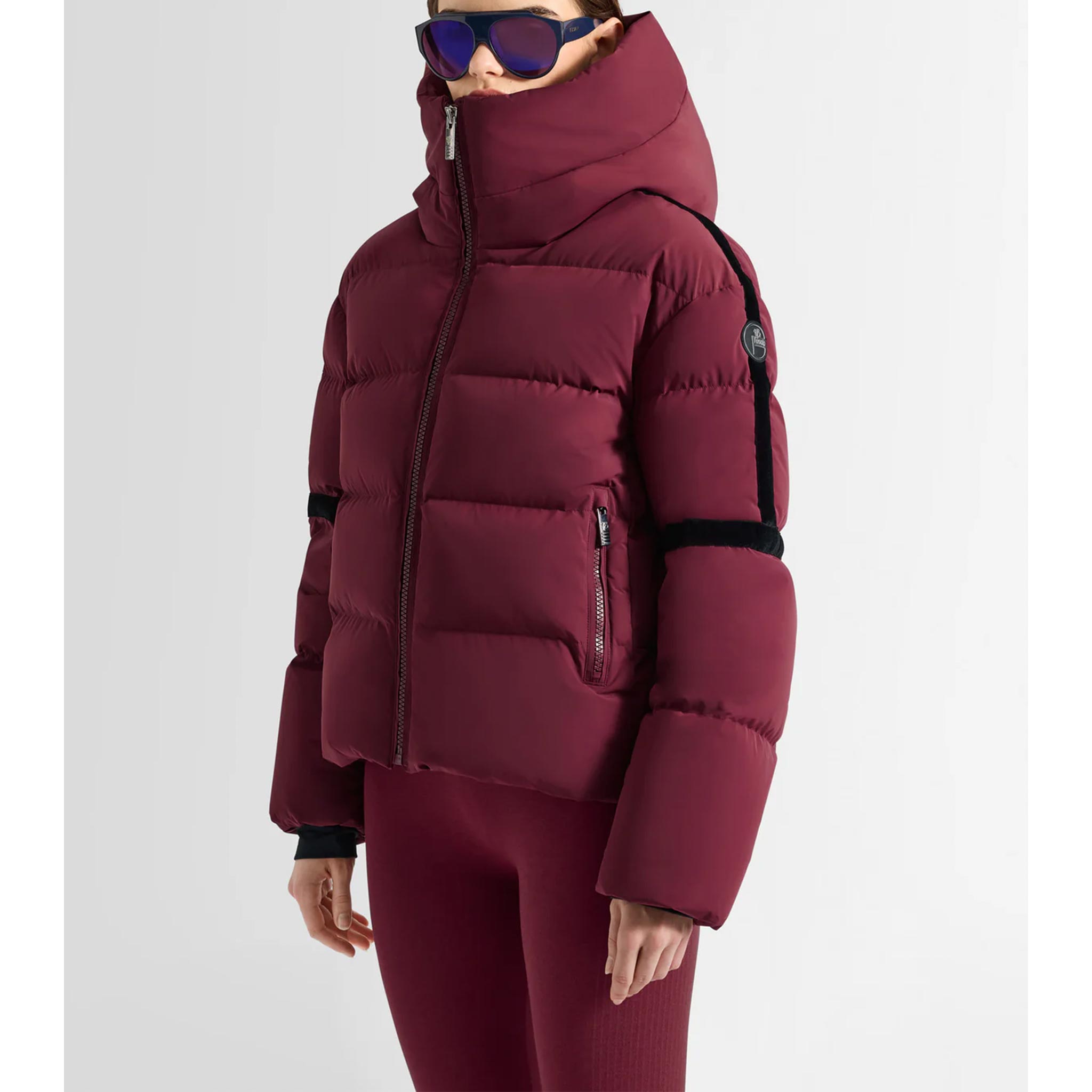 Barsy Ski Jacket in Dark Red
