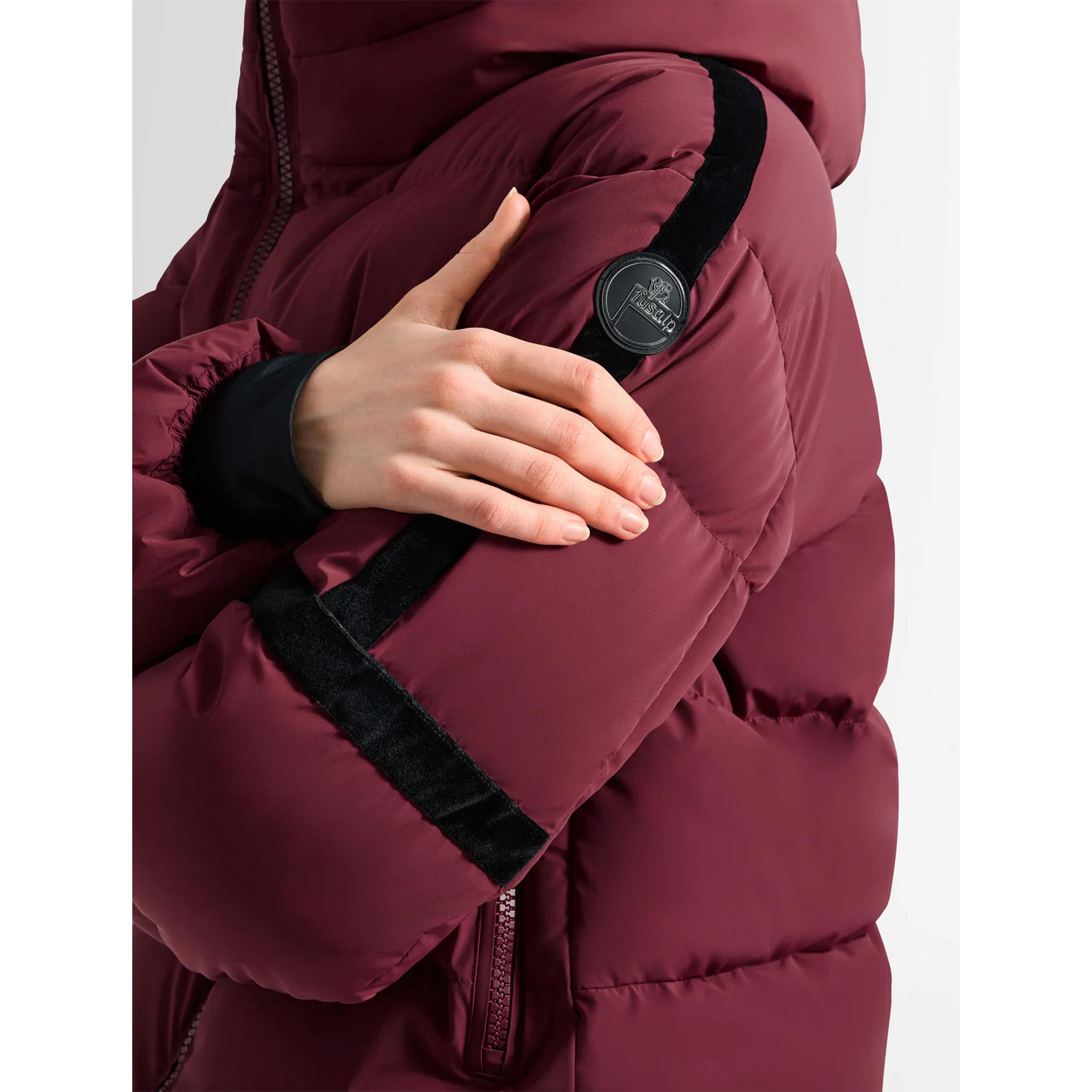 Barsy Ski Jacket in Dark Red