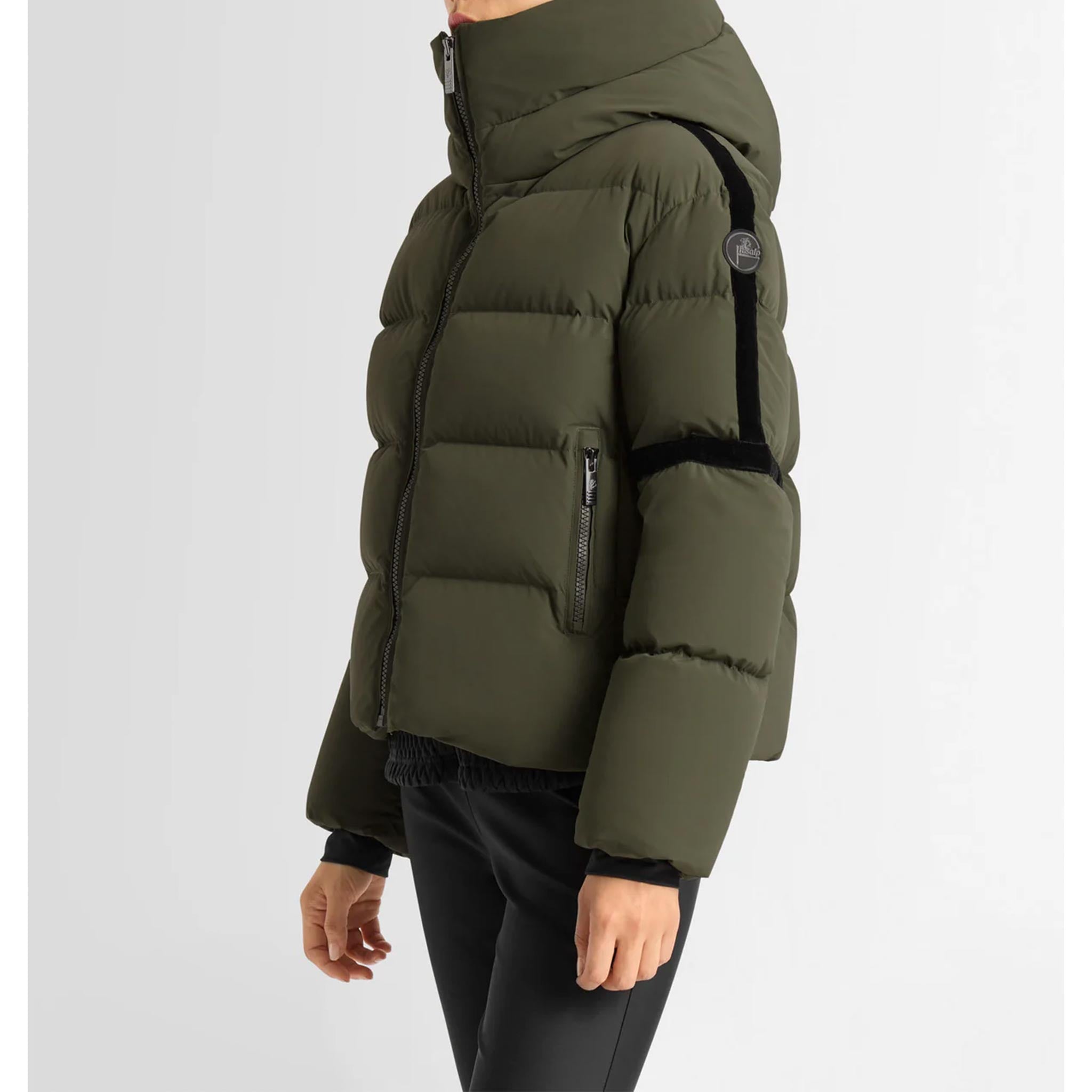 Barsy Ski Jacket in Moss Green