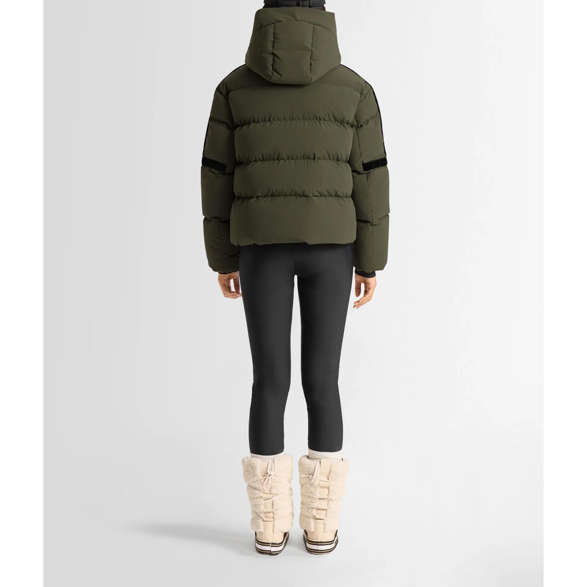 Barsy Ski Jacket in Moss Green