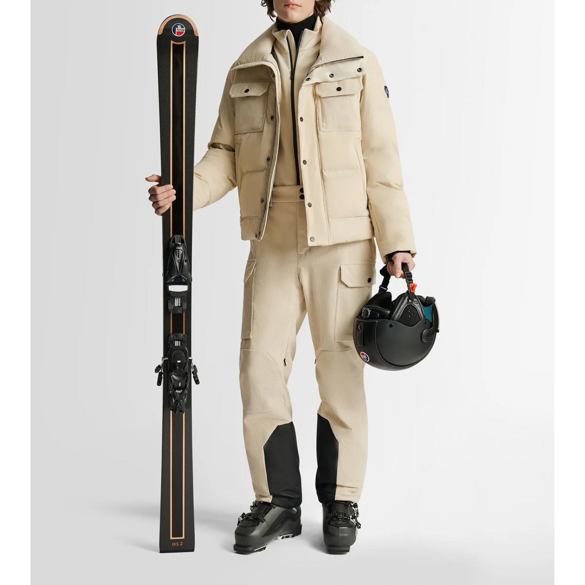 Carlo Velvet Ski Jacket