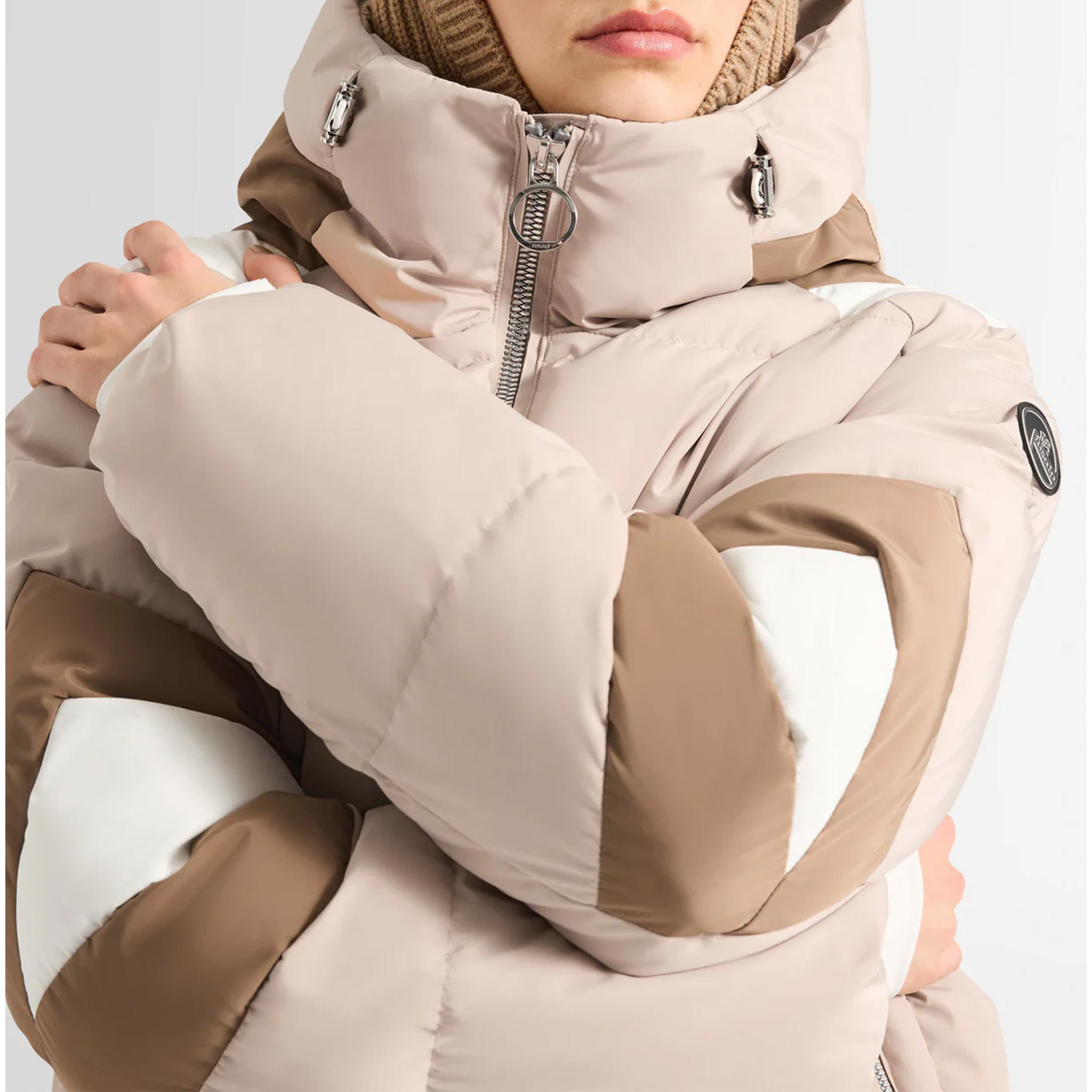 Charloy Ski Jacket in Latte