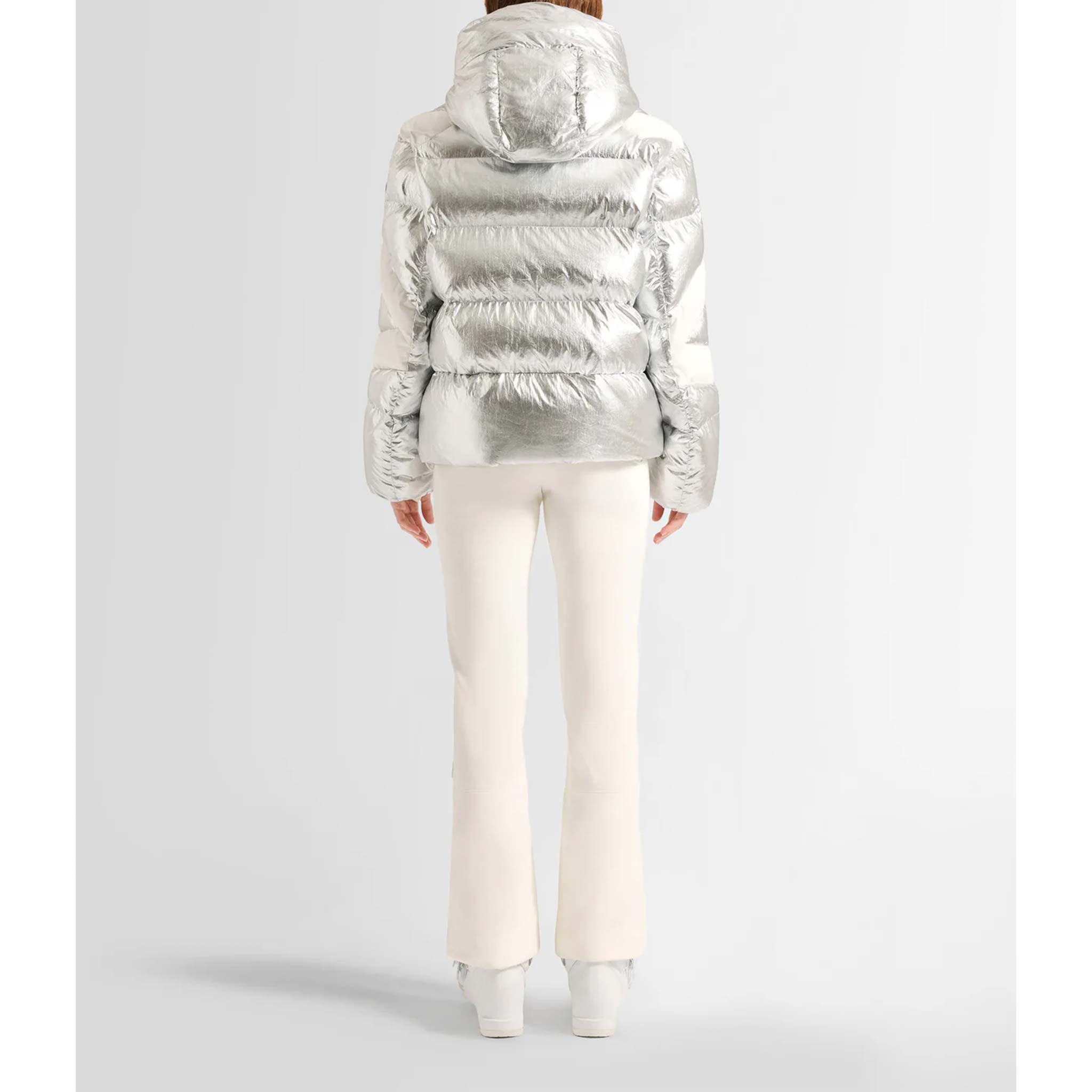 Charloy Ski Jacket in Metallic Silver