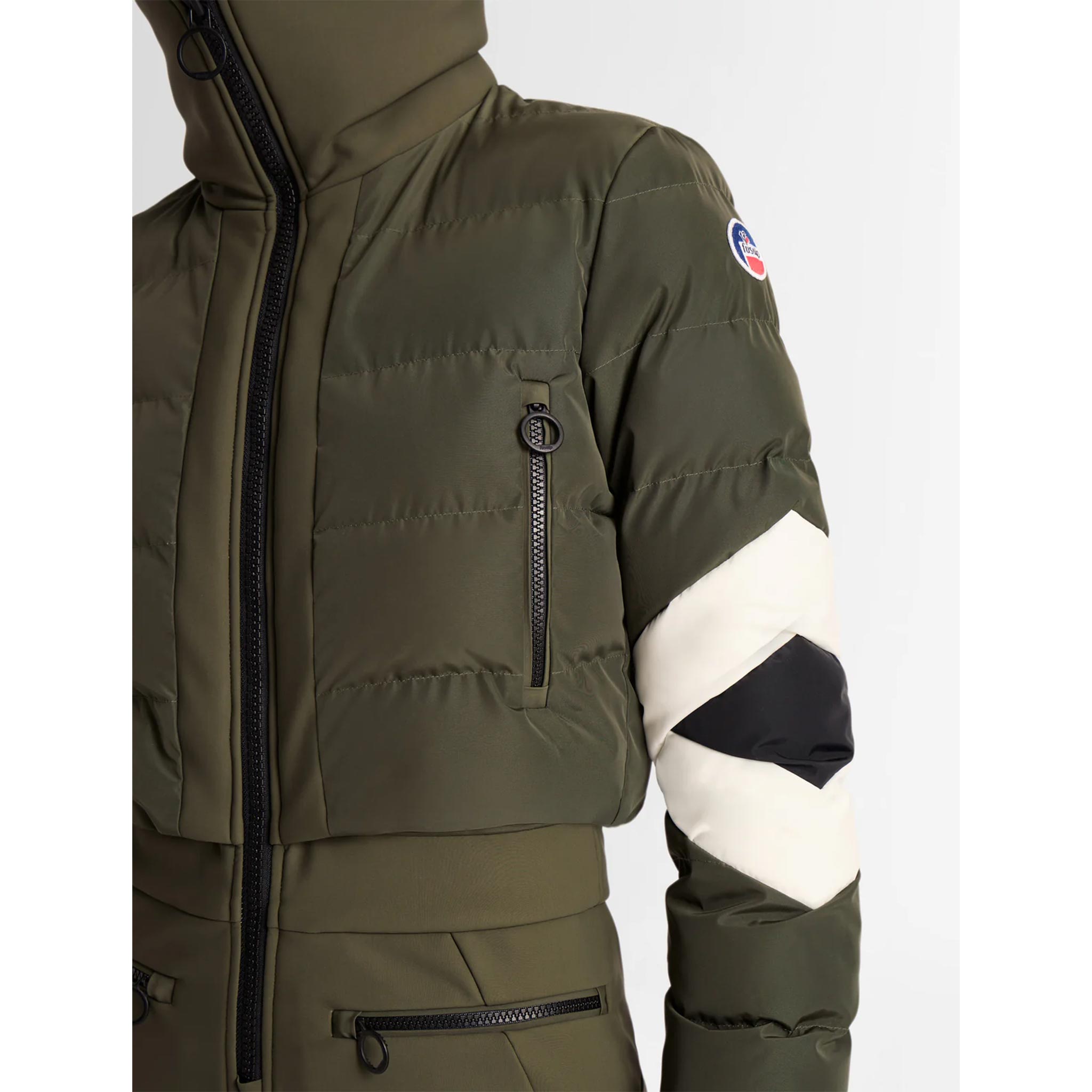 Clarisse Ski Suit in Moss Green