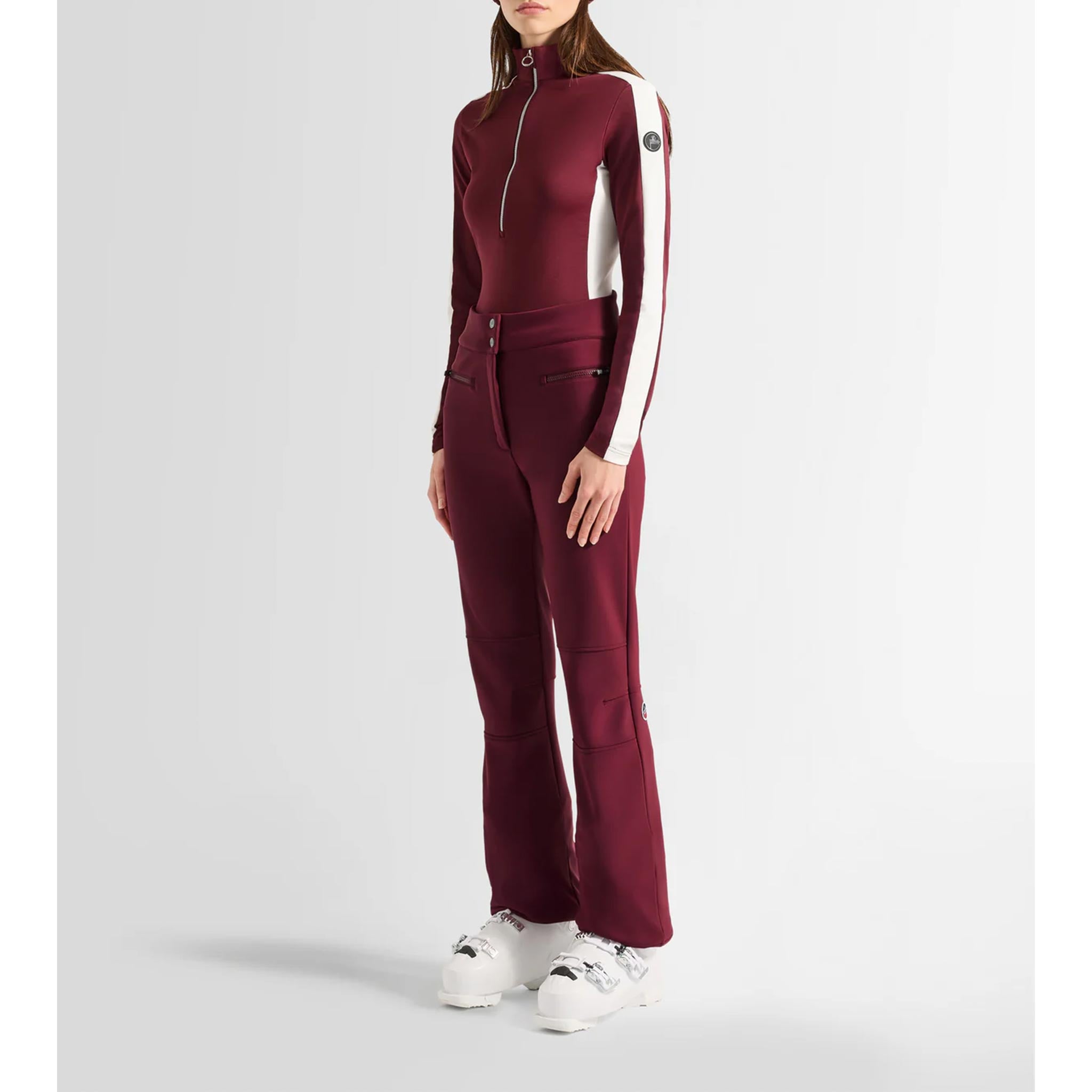 Diana Ski Pants in Dark Red