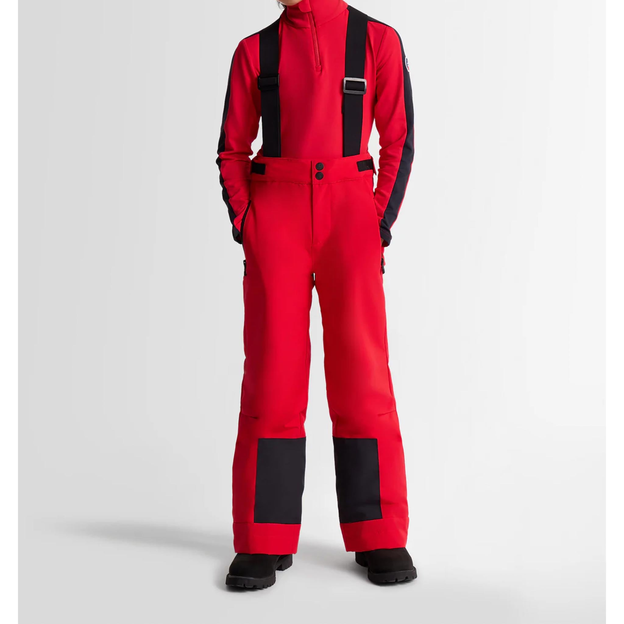Tomaso Jr Ski Pants in Racing Red